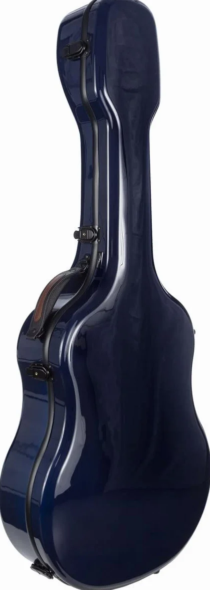 M-Case Modelada Estuche de Guitarra clásica 39” - 4/4 Fiberglass Ultra Light Azul Marino