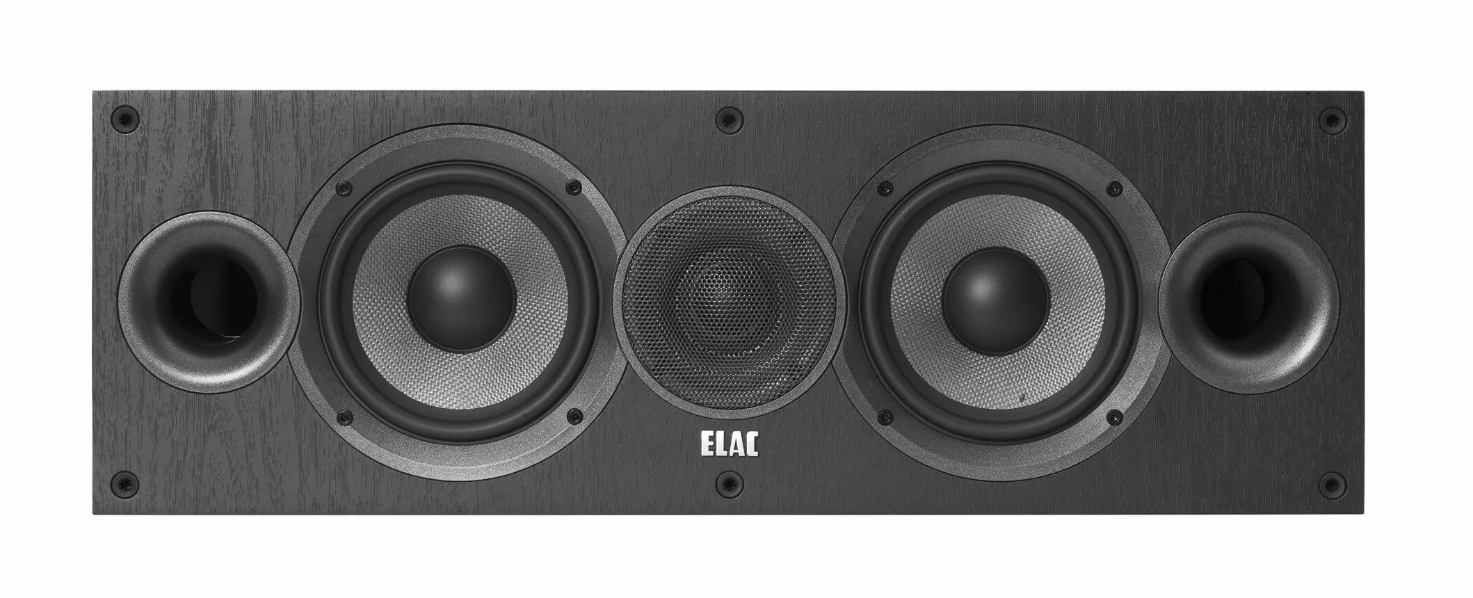 ELAC DEBUT C5.2 - Altavoz central, color negro