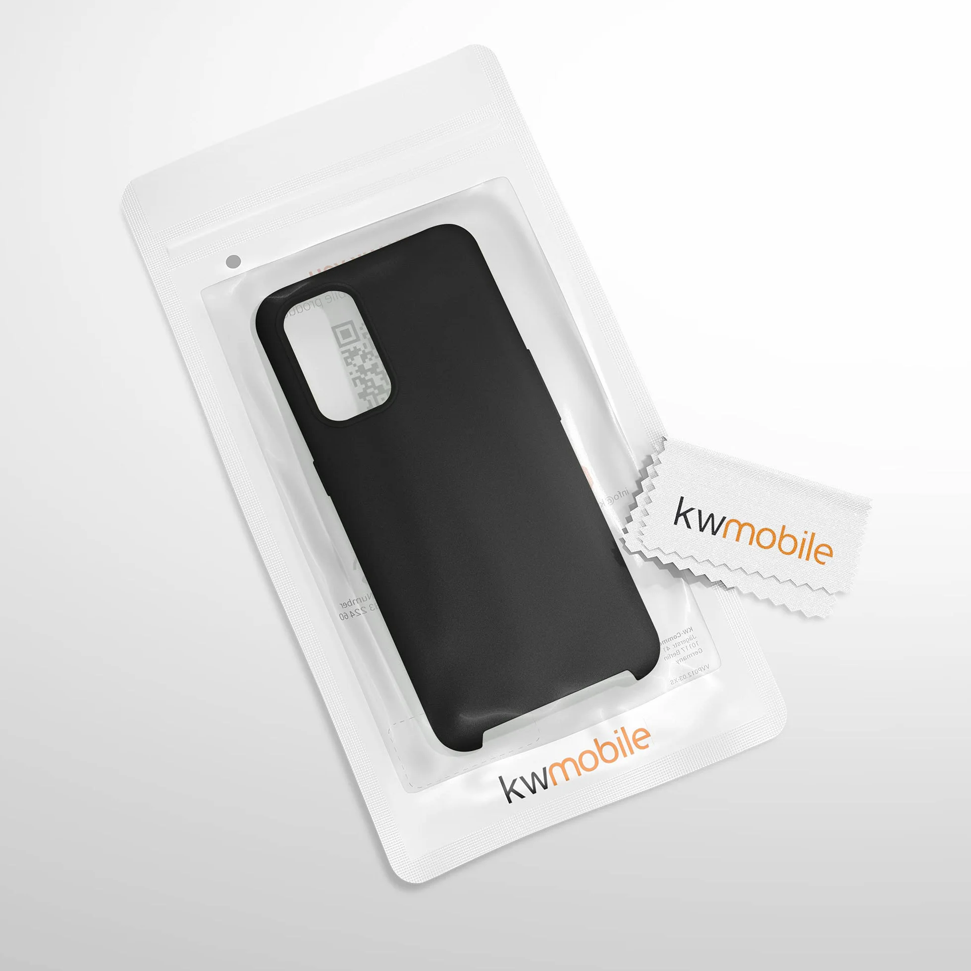 kwmobile Carcasa Compatible con OPPO Find X3 Lite Funda TPU Silicona Antigolpes Negro