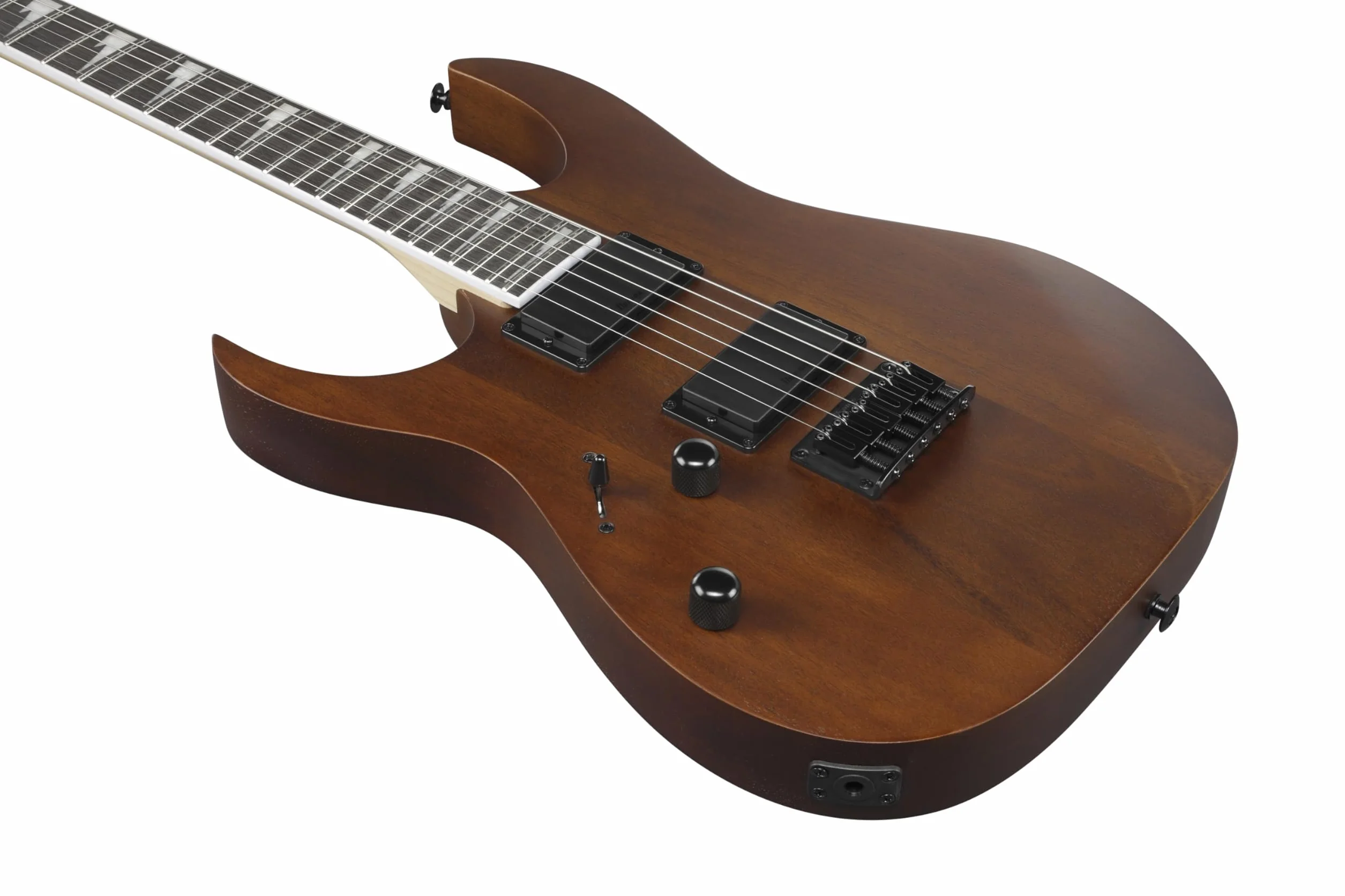 Ibanez GRG121DXL-WNF GIO Series - Plano de nogal para zurdos