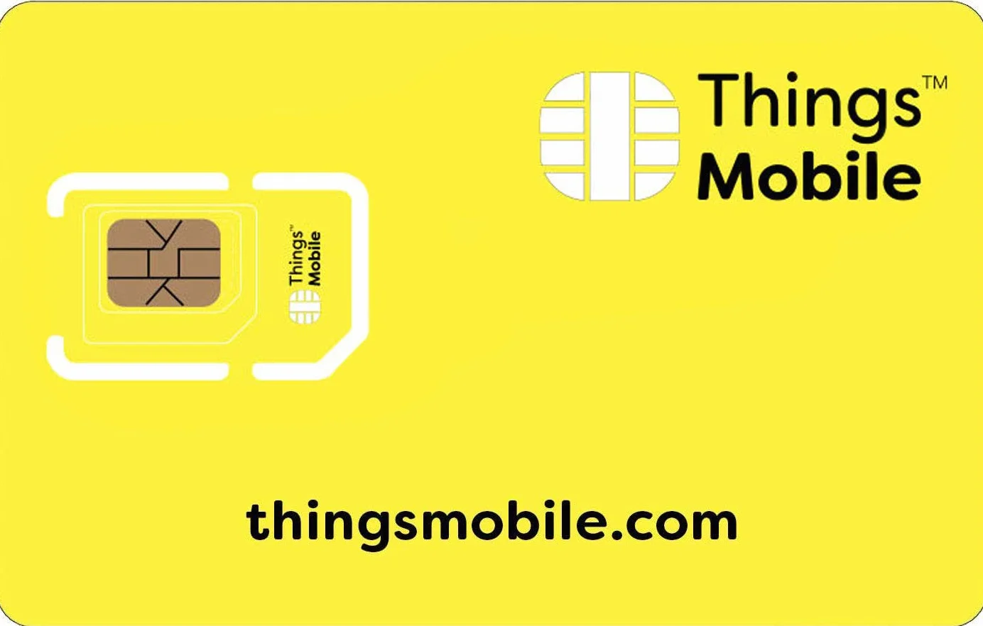 Tarjeta SIM para domótica GSM 2G 3G 4G 10€ crédito incluido