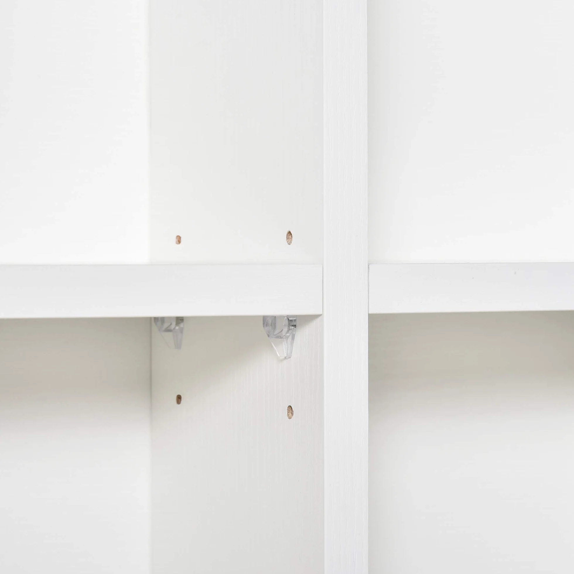 HOMCOM - Almacenamiento para CD y DVD, mueble de almacenamiento multimedia con 24 compartimentos, capacidad máx. 456 CD/ 336 DVD, estantería de madera con estantes ajustables, 89 x 20 x 130,5 cm