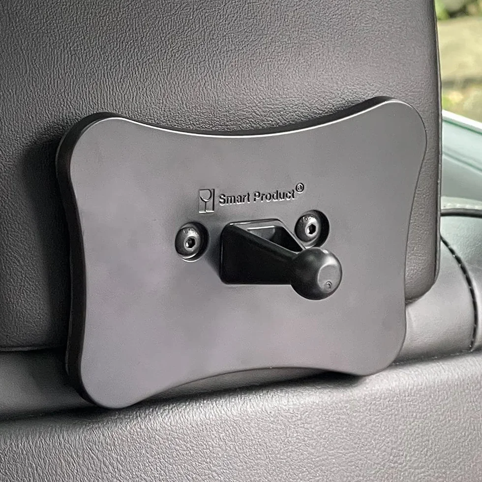 Soporte de Tablet para Coche compatible para Volvo XC90, XC60, V90, V60, S90, S60 (modelo 2017 o más reciente) apto para todas las tabletas de 4.7-13" iPad Pro 9.7 10.5, 12.9 Air mini 2 3 4 Tab