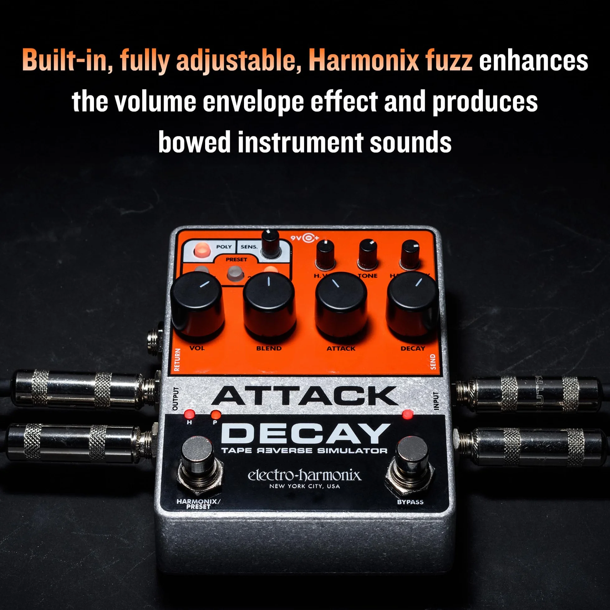Electro Harmonix Attack Decay · Pedal guitarra eléctrica