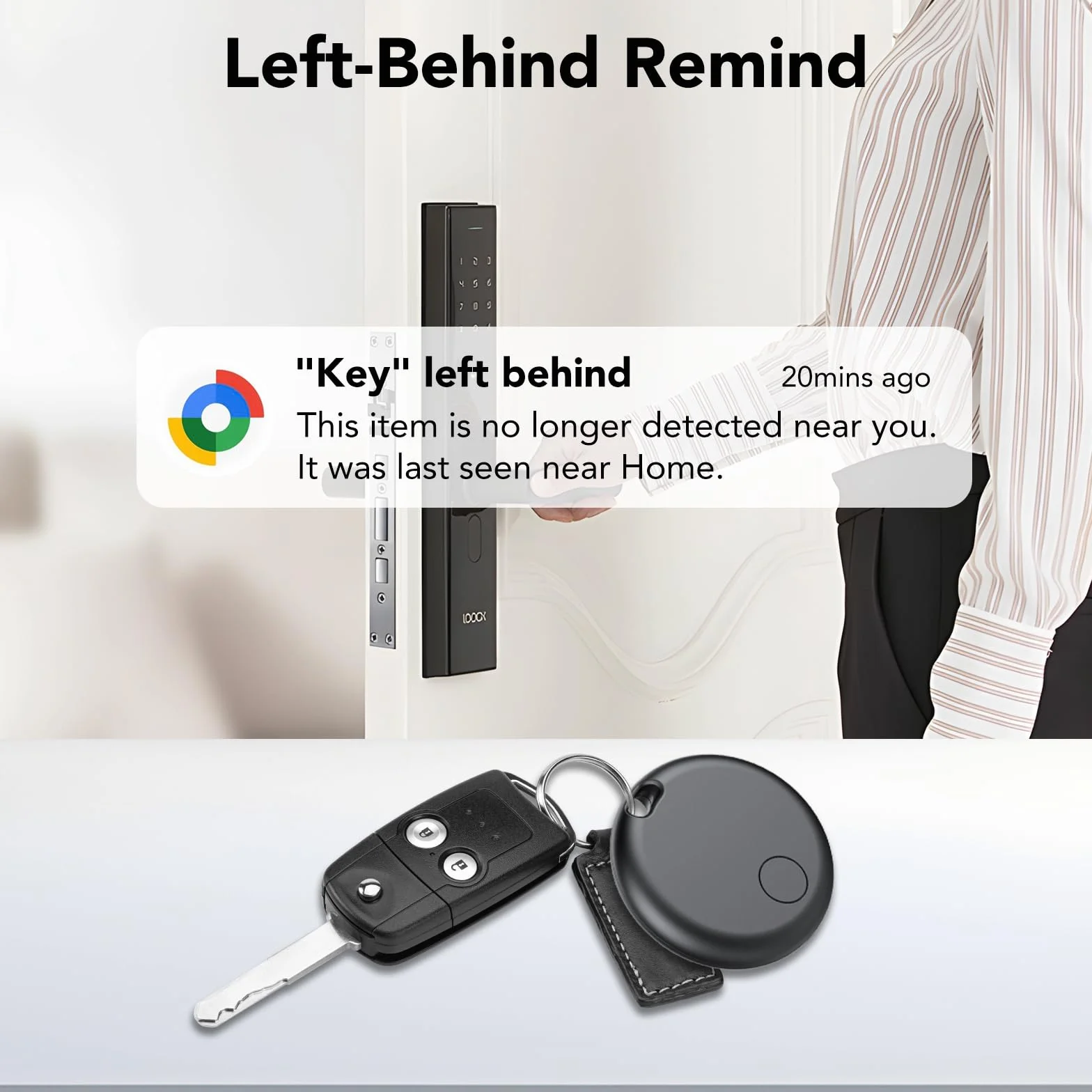 Localizador Bluetooth Android Smart Tracker IP68 Paquete de 4