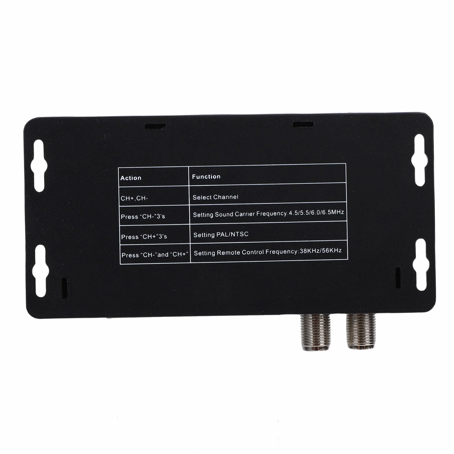 Yosoo Health Gear Modulador HDMI a RF, Convertidor Coaxial HDMI 1080P con Soporte NTSC PAL, Modulador RF 471.25MHz-885.25MHz para Consola de Juegos de TV, 1.4 Compatible con Decodificador