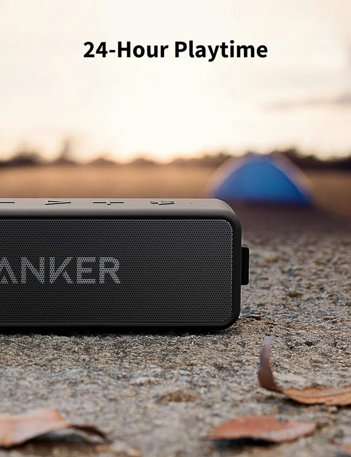 Anker Soundcore 2 Altavoz Bluetooth Portátil 12W BassUp IPX7 24 Horas Reproducción