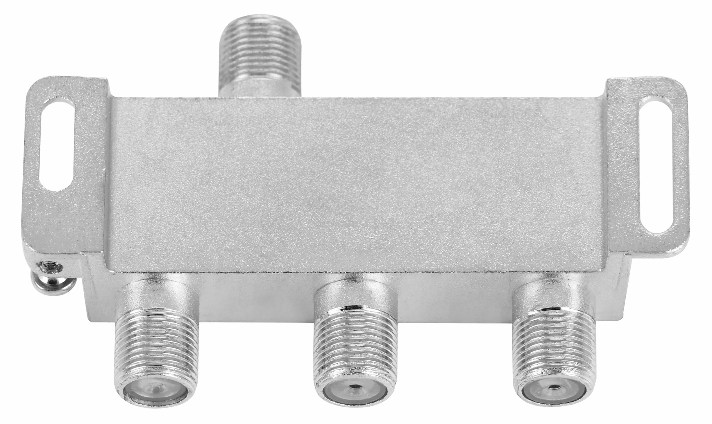 Poppstar Satellite Splitter TV de Tres Salidas para Analógico, Digital, Unicable, HD, 4K, Mezclador Satelite para Cable, TV, Radio, LNB