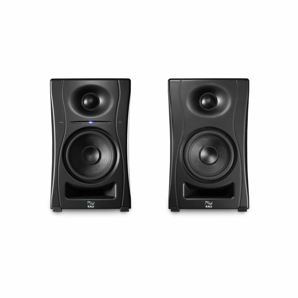 Kali Audio - LP-UNF-EU Par de monitores Ultra cercano biamplificados de 160 vatios, Sistema de Sonido, Monitor de Estudio, Ecualizador de límite, conectividad Hi-Fi con Bluetooth/USB-C,TRS,RCA, Negro