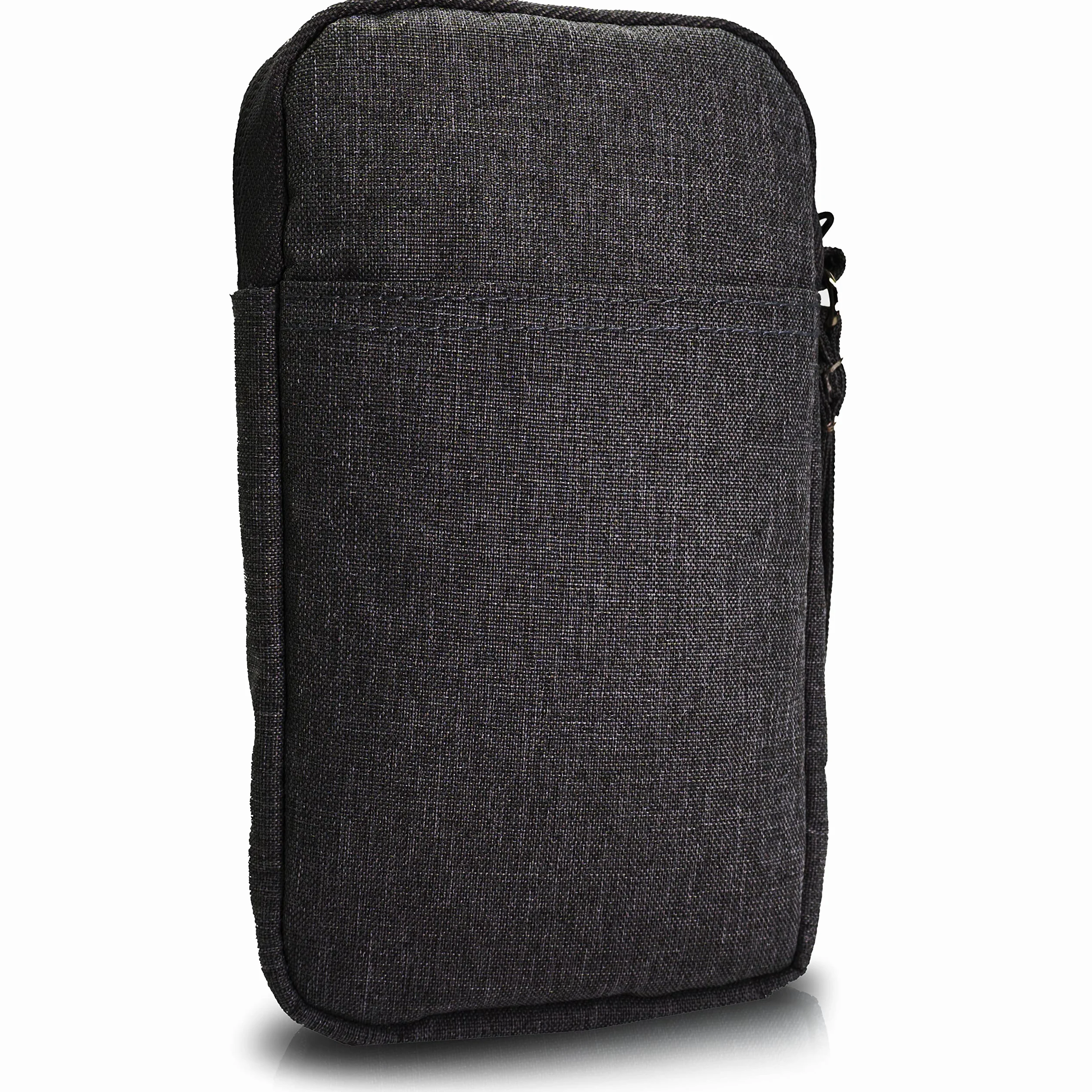 MyGadget Bolsa de Nylon para Tablet 6,5 Pulgadas Estuche Acolchado 8,9 x 16,5 cm Sleeve Negro