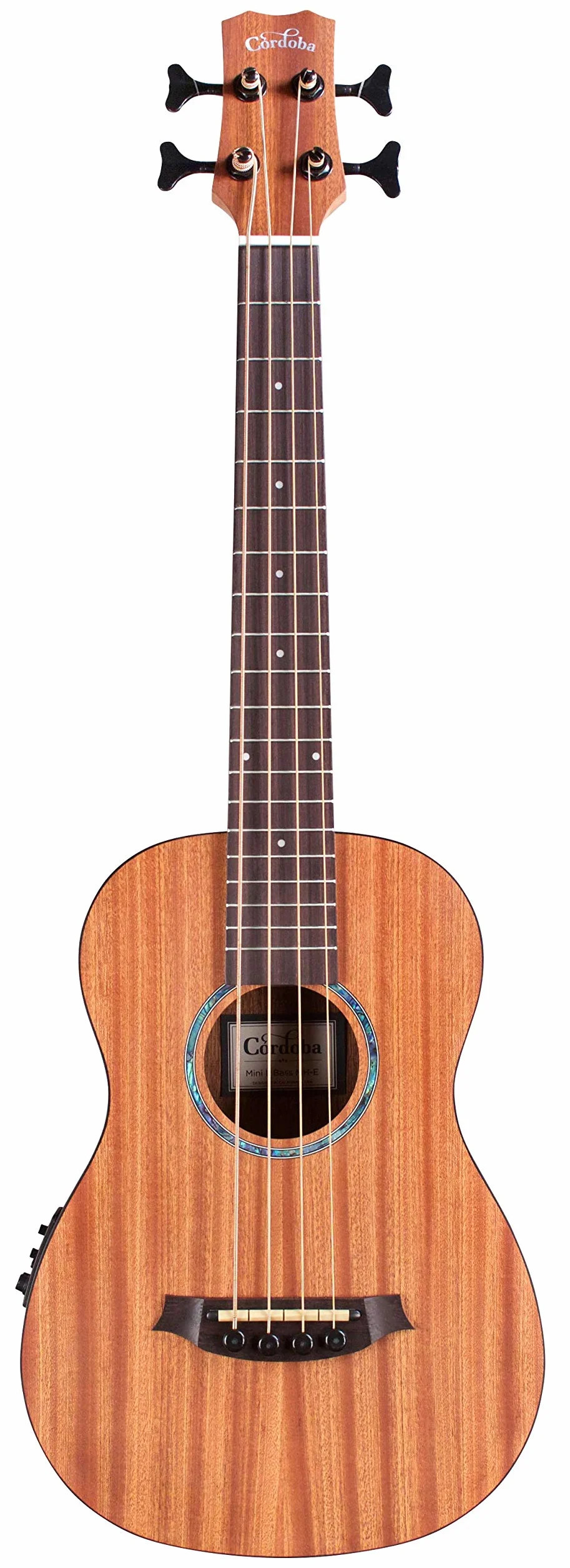 Cordoba Mini II Bass MH-E, caoba, cuerpo pequeño, bajo acústico-eléctrico