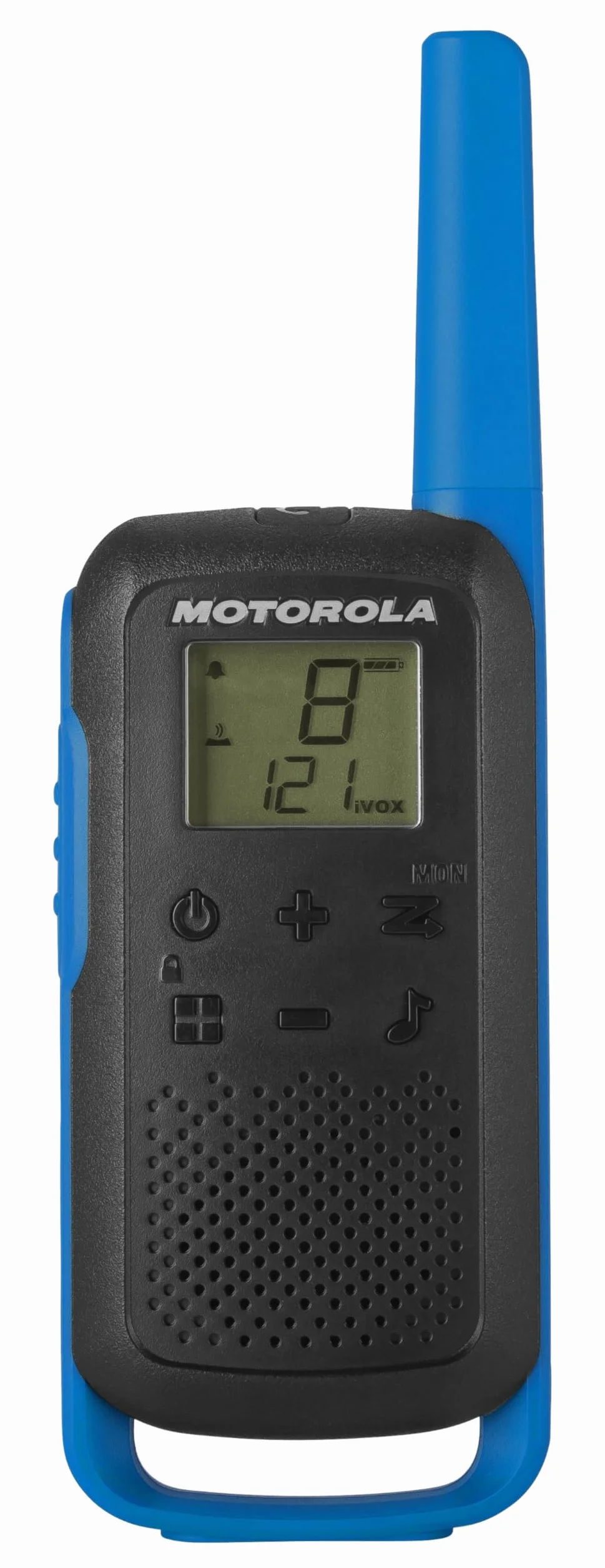 Motorola Talkabout T62 PMR Radio de Banda ciudadana (PMR446, 16 Canales y 121 Códigos, Alcance de 8 Km) , Color azul