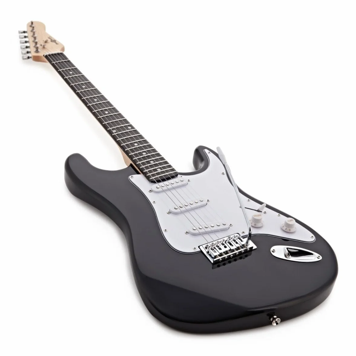 Guitarra eléctrica LA de Gear4music Starter Pack Negro