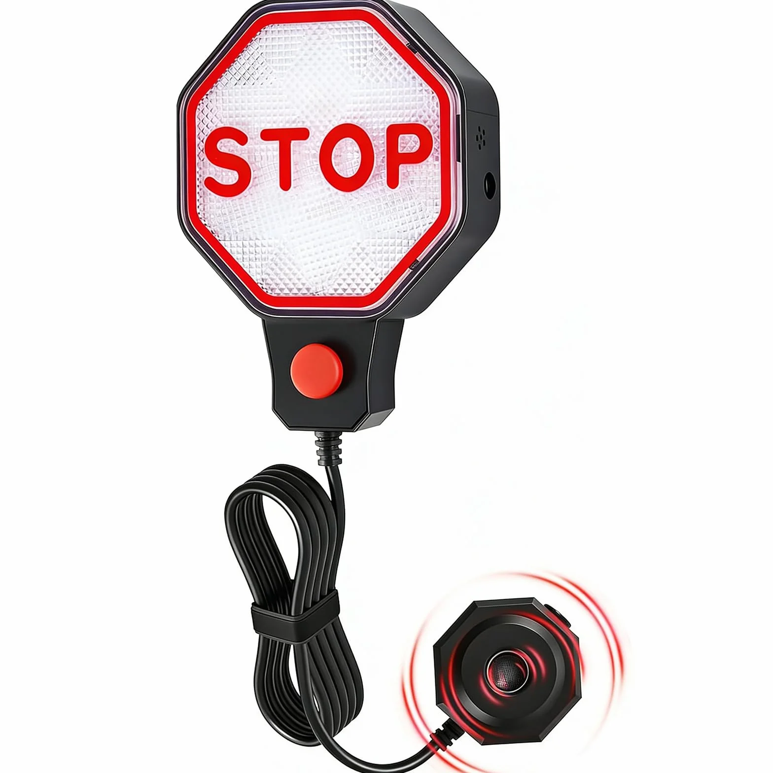 Asistente De Aparcamiento Garaje, Sensor De Aparcamiento Ultrasónico con Señal Stop LED para Coche con Alarma Acústica Y Luz LED Detector De Distancia para Garaje Pared Protección Anticolisión