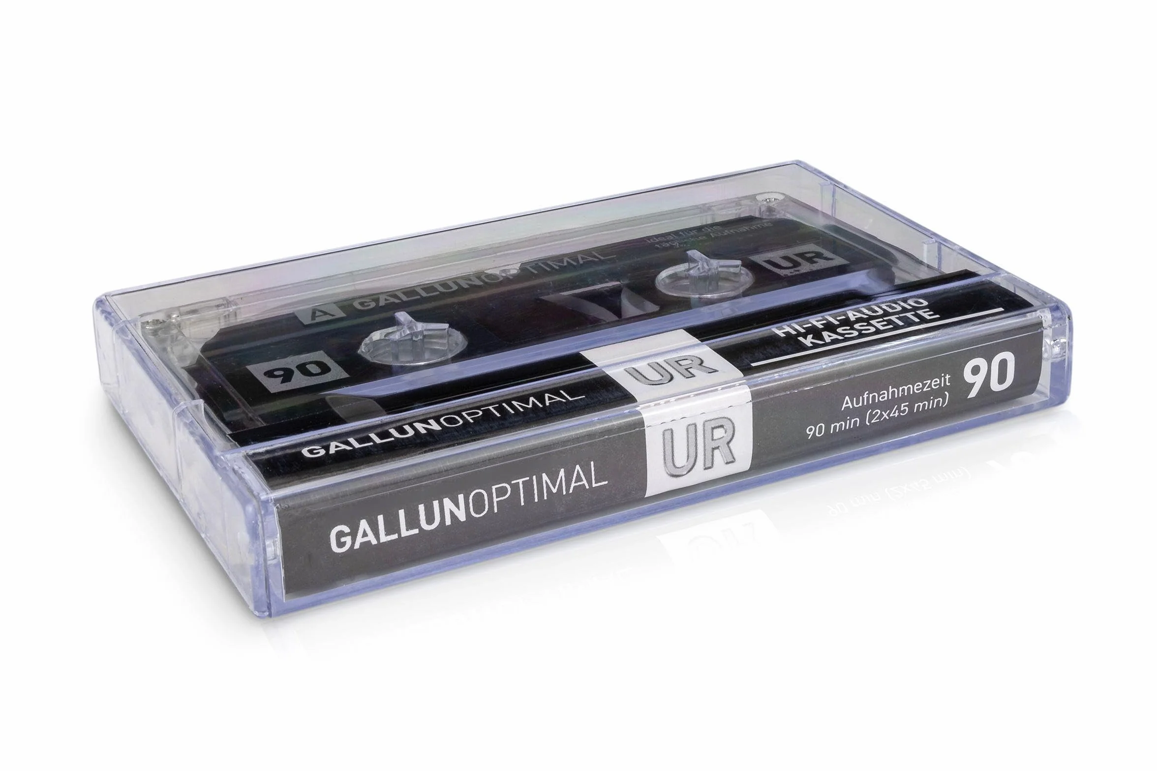 UR90 Casetes de Audio 90 min 5 Cartuchos vacíos