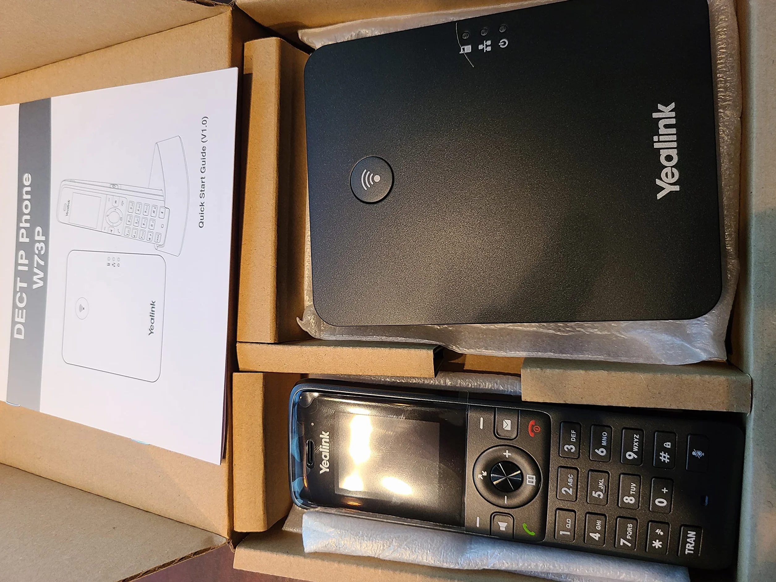 Yealink W73P IP Phone Grey TFT, 1302022