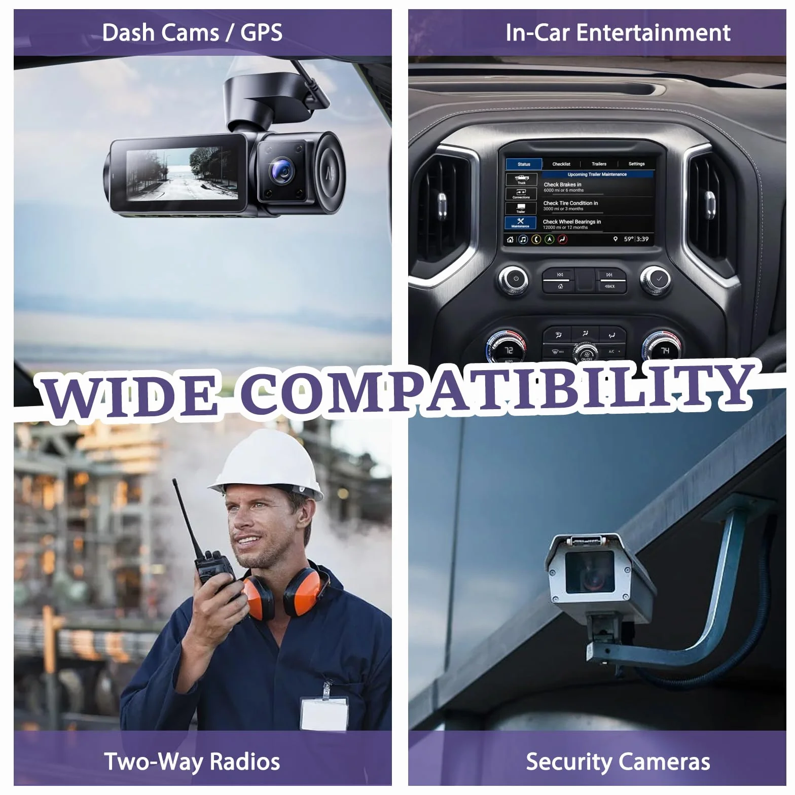 Convertidor DC 12V a 5V 3A, Módulo Convertidor con Doble Puerto USB, Adaptador Reductor de Voltaje para Coche, Barco y Panel Solar, Convertidor USB para Cargar Teléfonos GPS Radio Audio Monitor