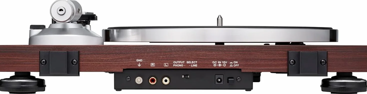 Audio-Technica LPW50BTRW Giradiscos Inalámbrico con tracción por correa Palisandro