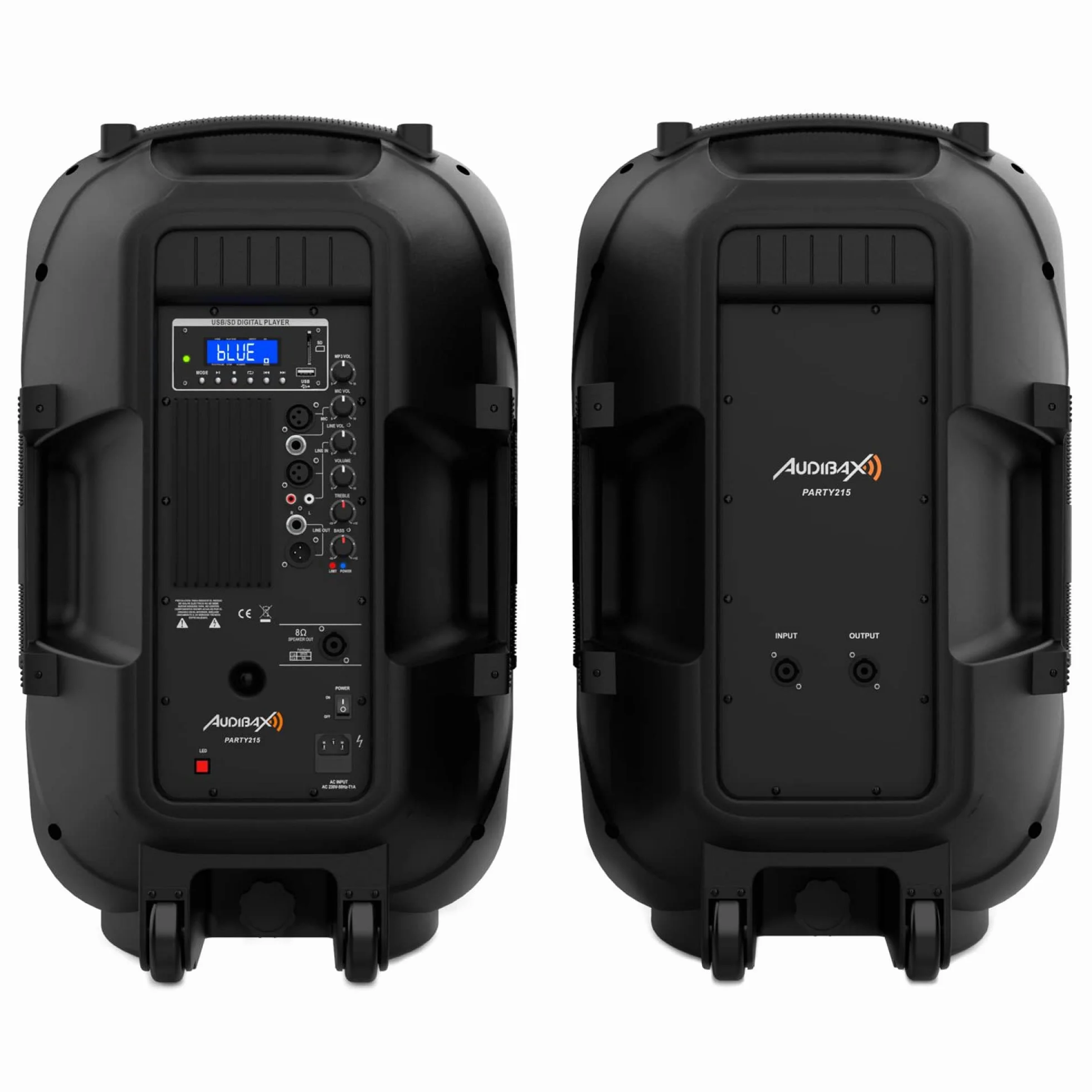 Audibax Party 215 Led Set 2 Altavoces 15