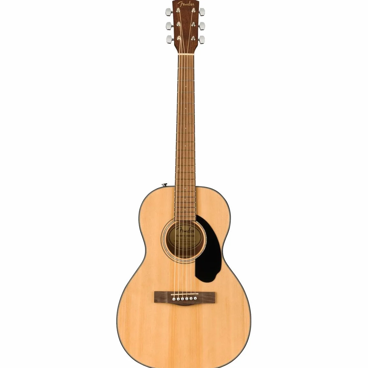 Fender Guitarra acústica CP-60S Parlor, diapasón de nogal, natural, Incluye cursos virtuales gratuitos en Fender Play