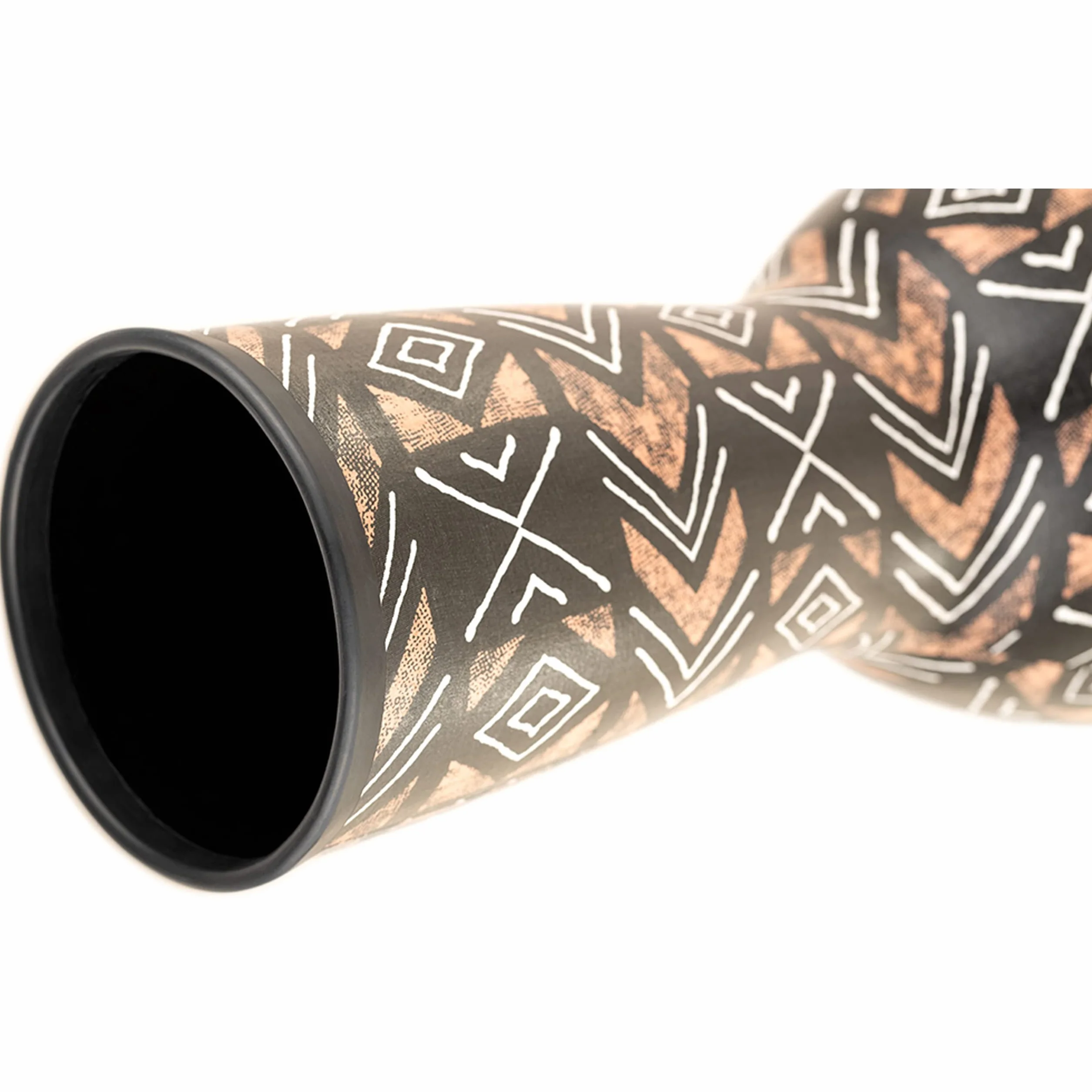 Meinl Percussion Djembe (todo tipo de clima) con carcasa sintética y cabeza, serie Alpine — NO fabricado en China — Tamaño mediano de 30,48 cm sintonizado mecánicamente, 2 años de garantía (ADJ12-KA)