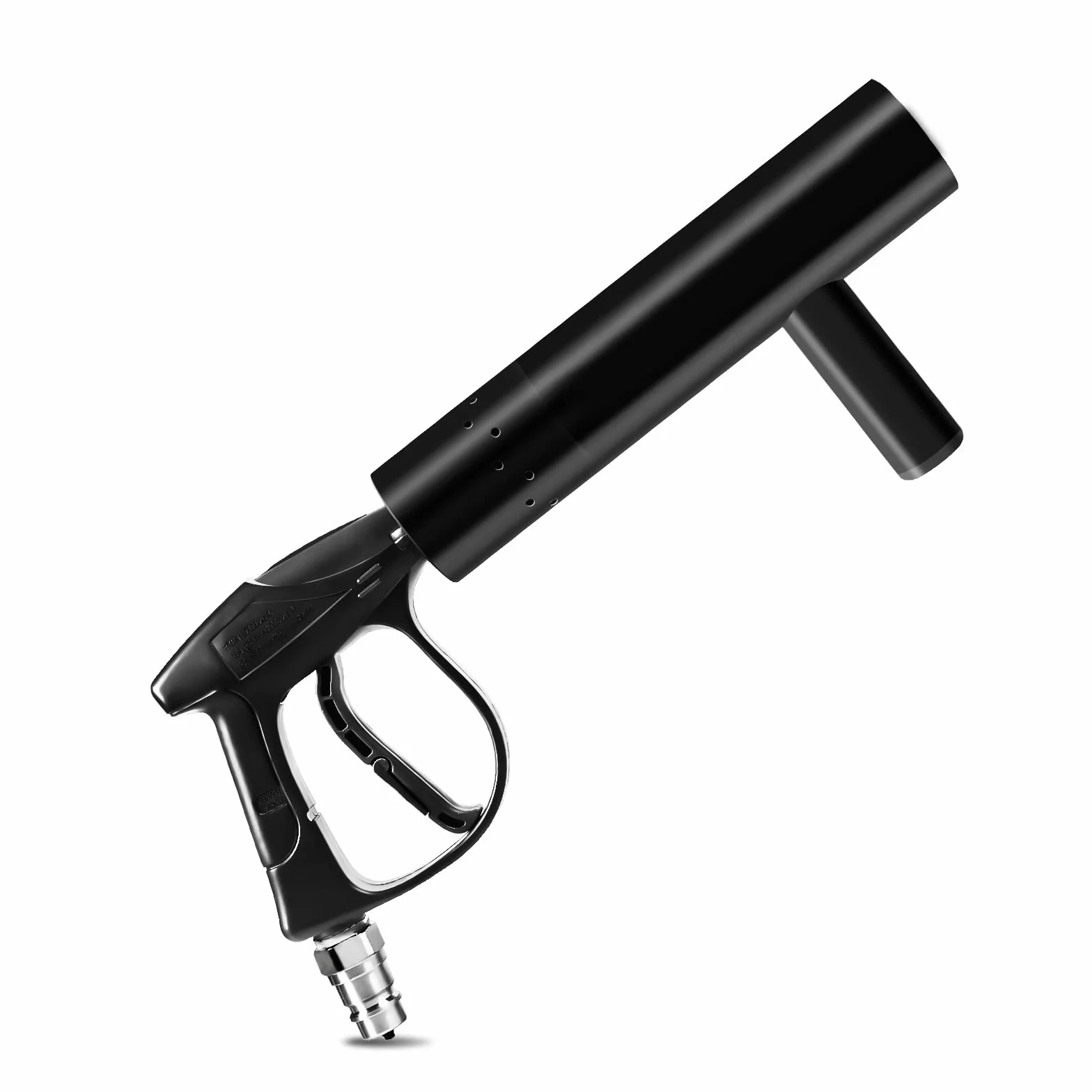 Mini máquina de chorro de CO2 de mano, pistola de CO2 DJ, actualizada sin residuos de hielo, emisión de ruido, emisión de CO2, con pantalón libre de 3 m