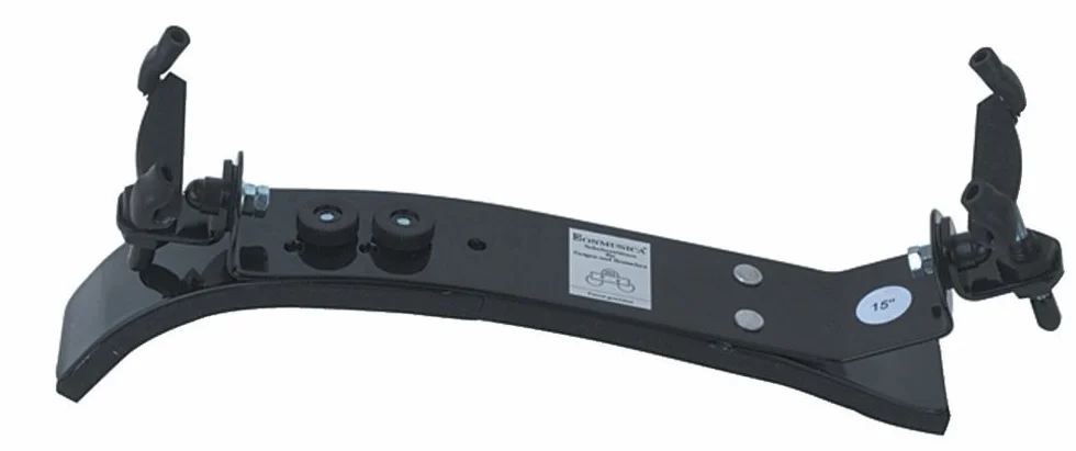 Bonmusica reposamuñecas para viola 17" / Ancho de base 245 mm - Forma ergonómica - antideslizante - moldeable - cómodamente acolchado