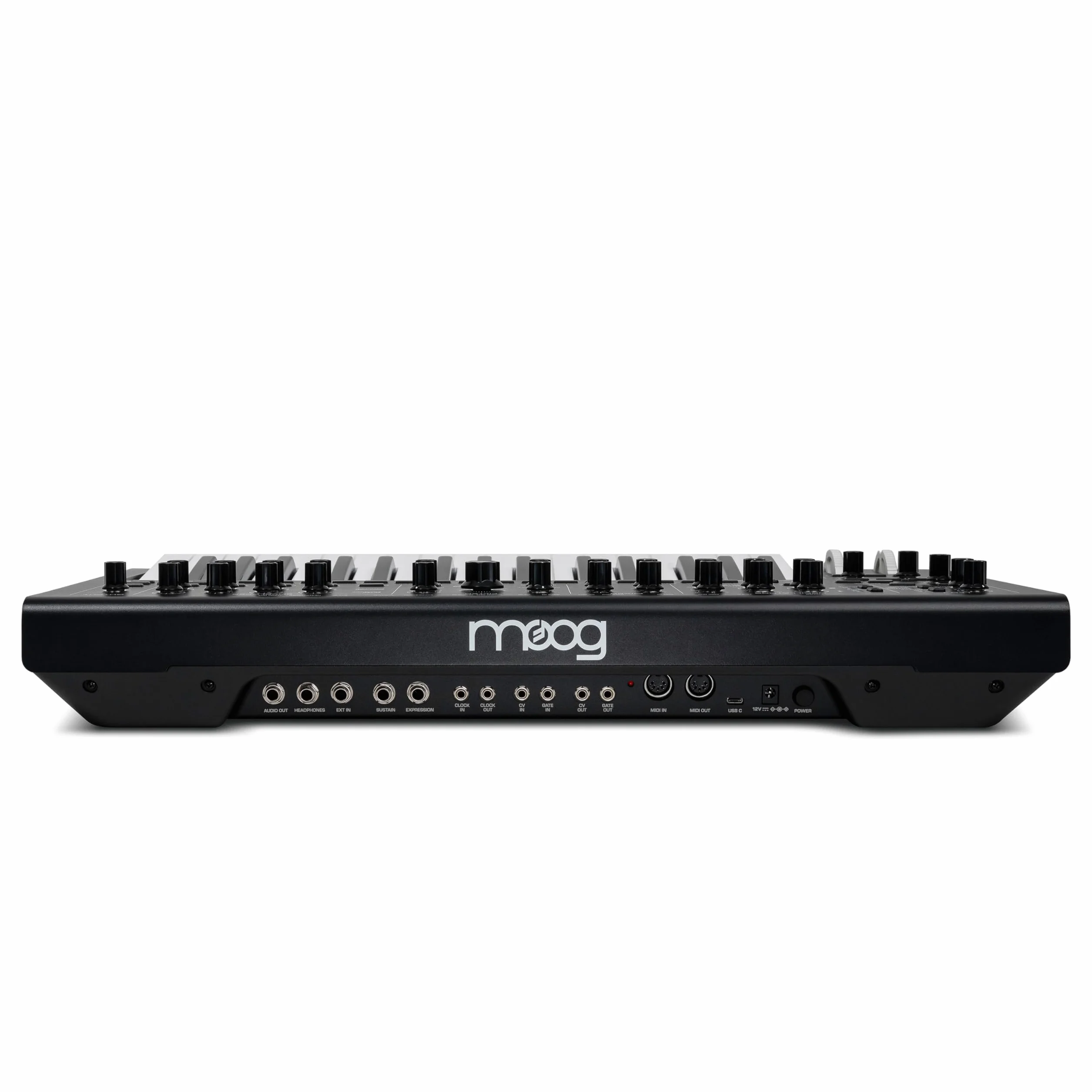 MOOG Messenger - Sintetizador de Teclado Monofónico Analógico Superavanzado, 32 Teclas, Secuenciador de 64 Pasos, 256 Presets y Compensación RES BASS