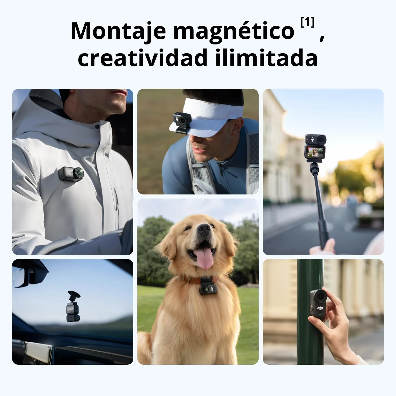 DJI Osmo Nano 128 GB Cámara 4K Vlogging Sensor 1/1.3 Pulgadas 143° Campo Visión Amplio
