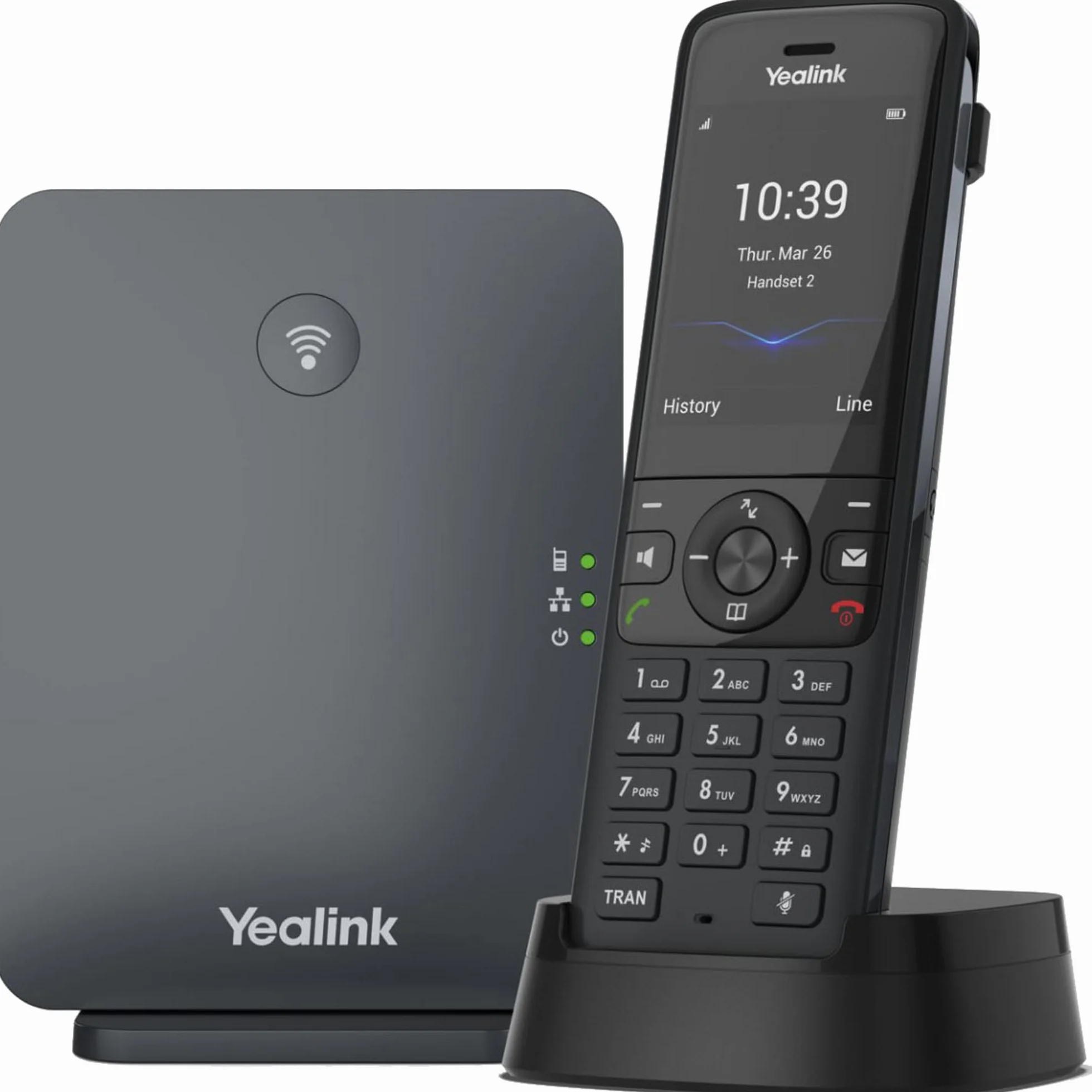 Teléfono IP DECT Yealink W78P Base W70B + inalámbrico W78H