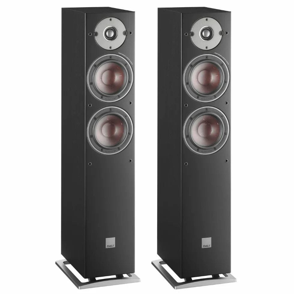 Dali Oberon 5 Negro Altavoces Columnas Par