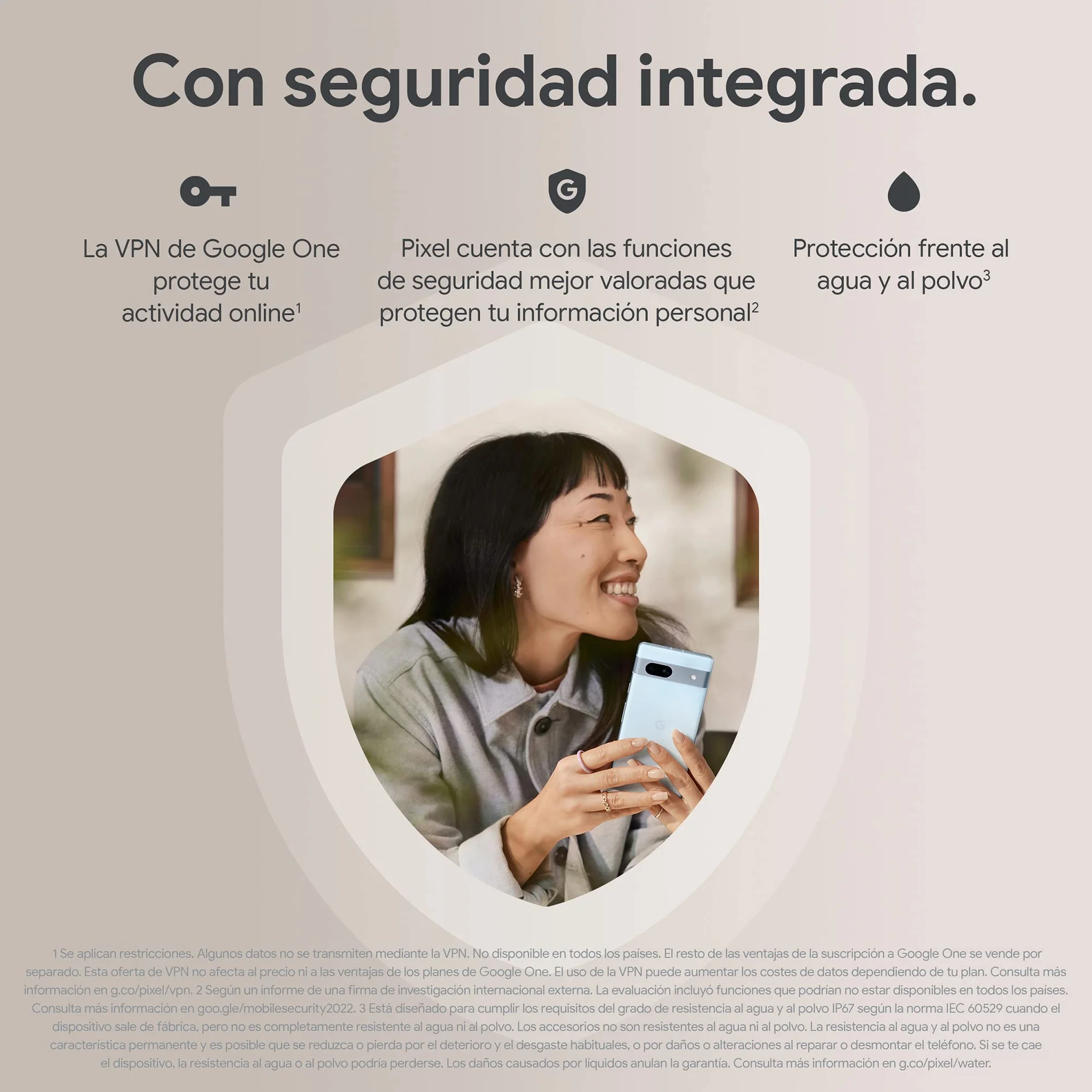 Google Pixel 7a, 128GB, Sea (Reacondicionado)