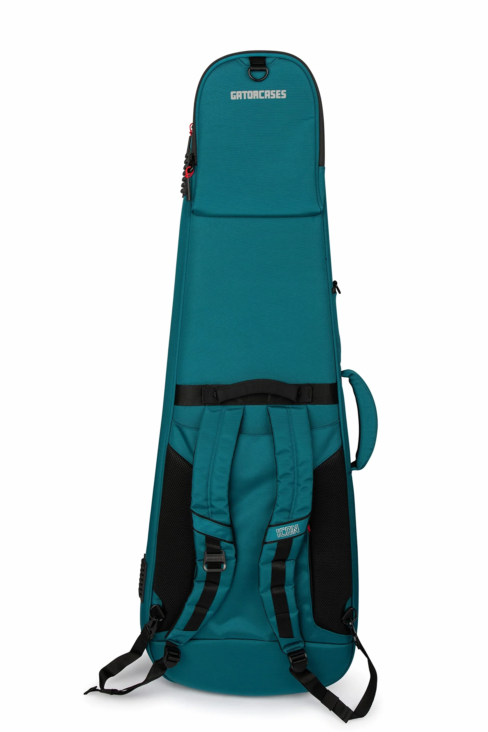 Gator Cases Icon Series Premium Gig Bag Resistente a la Intemperie para Guitarras eléctricas con Cremallera TSA; Azul(G-ICONELECTRIC-BLU)