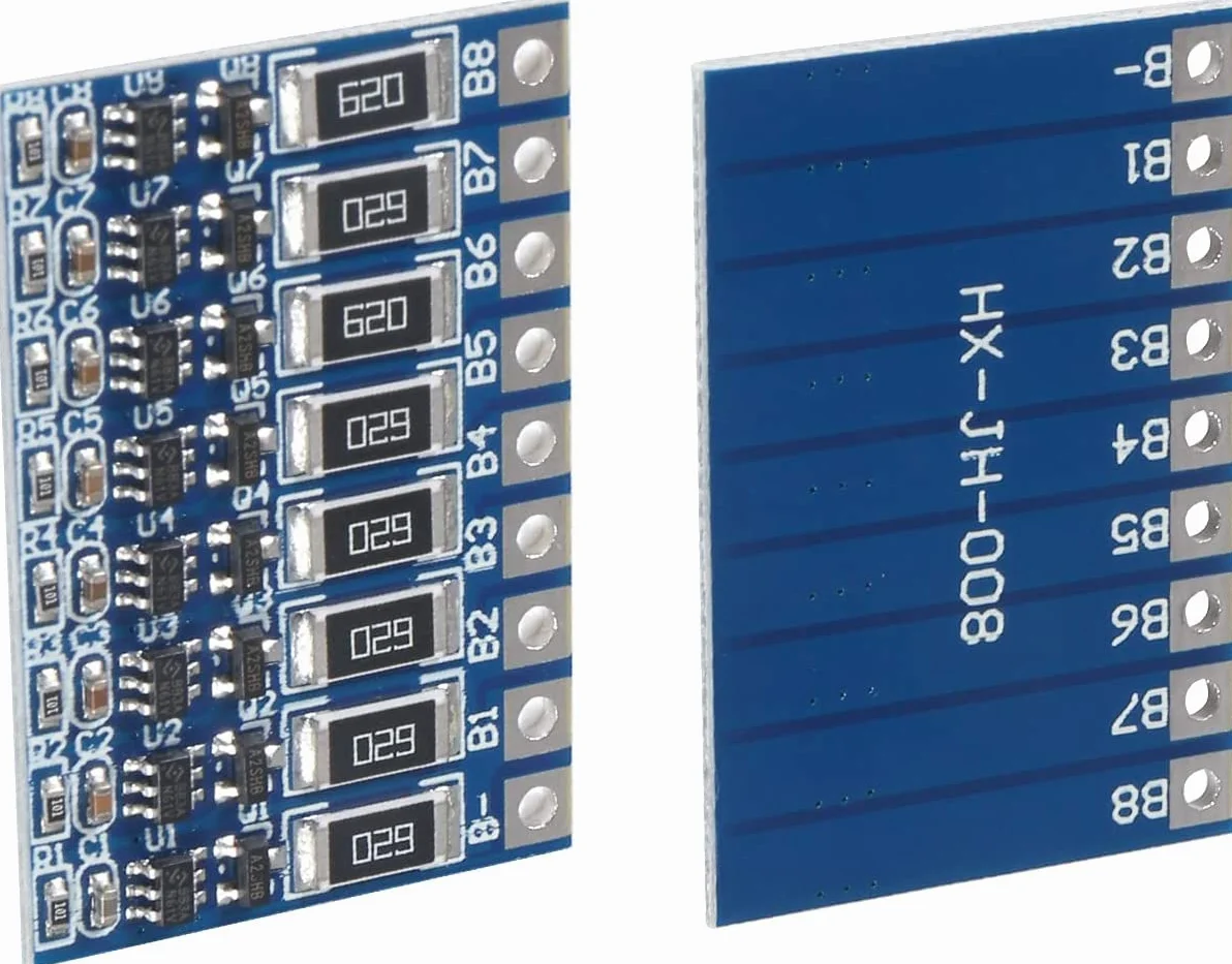 5pcs 8S BMS Balancer Litio Li-Ion 18650 Placa de protección de batería Equilibrio