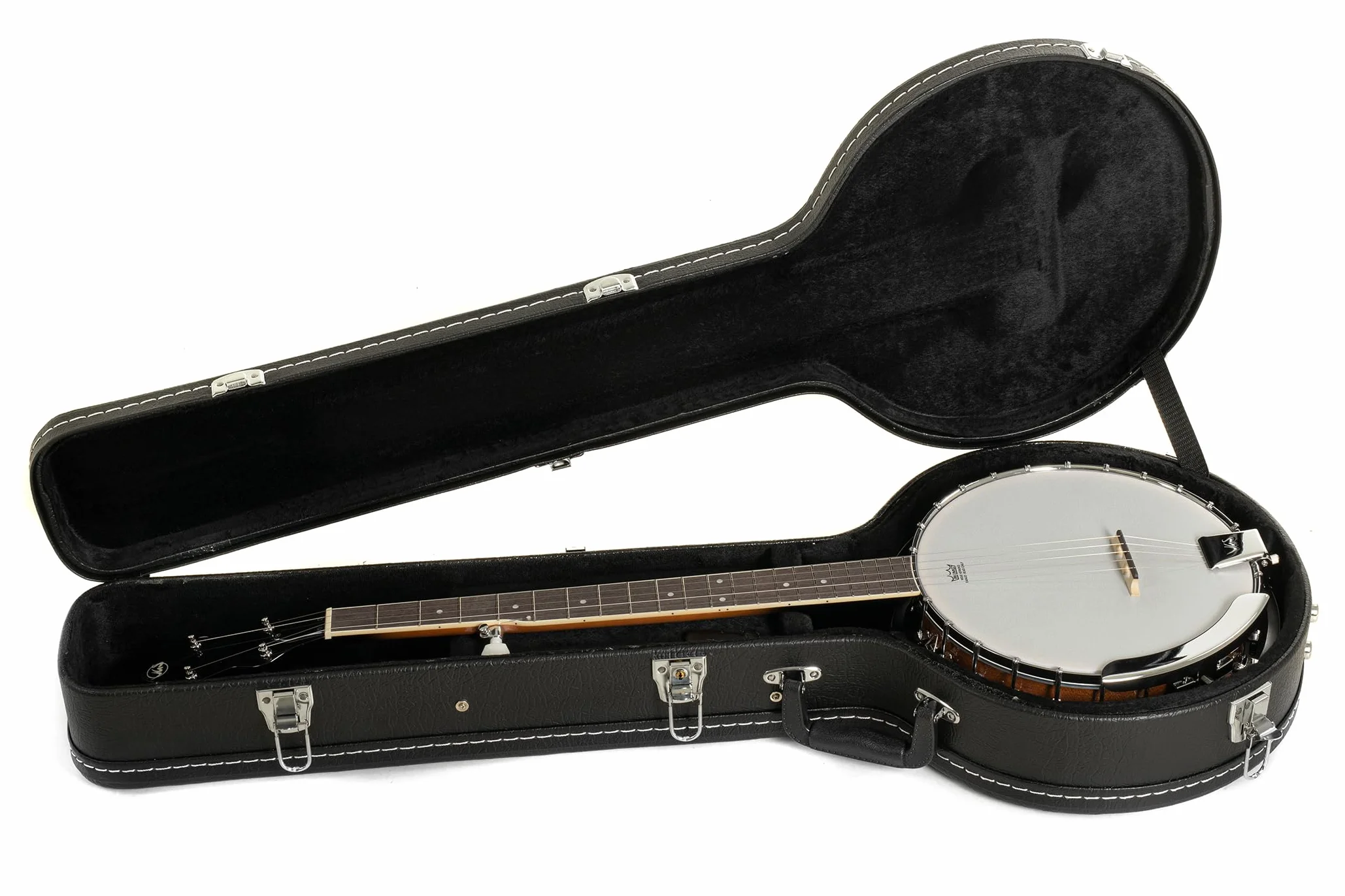 Gewa 505020 Banjo Select 5 Cuerdas, Parche Original Remo, con Estuche