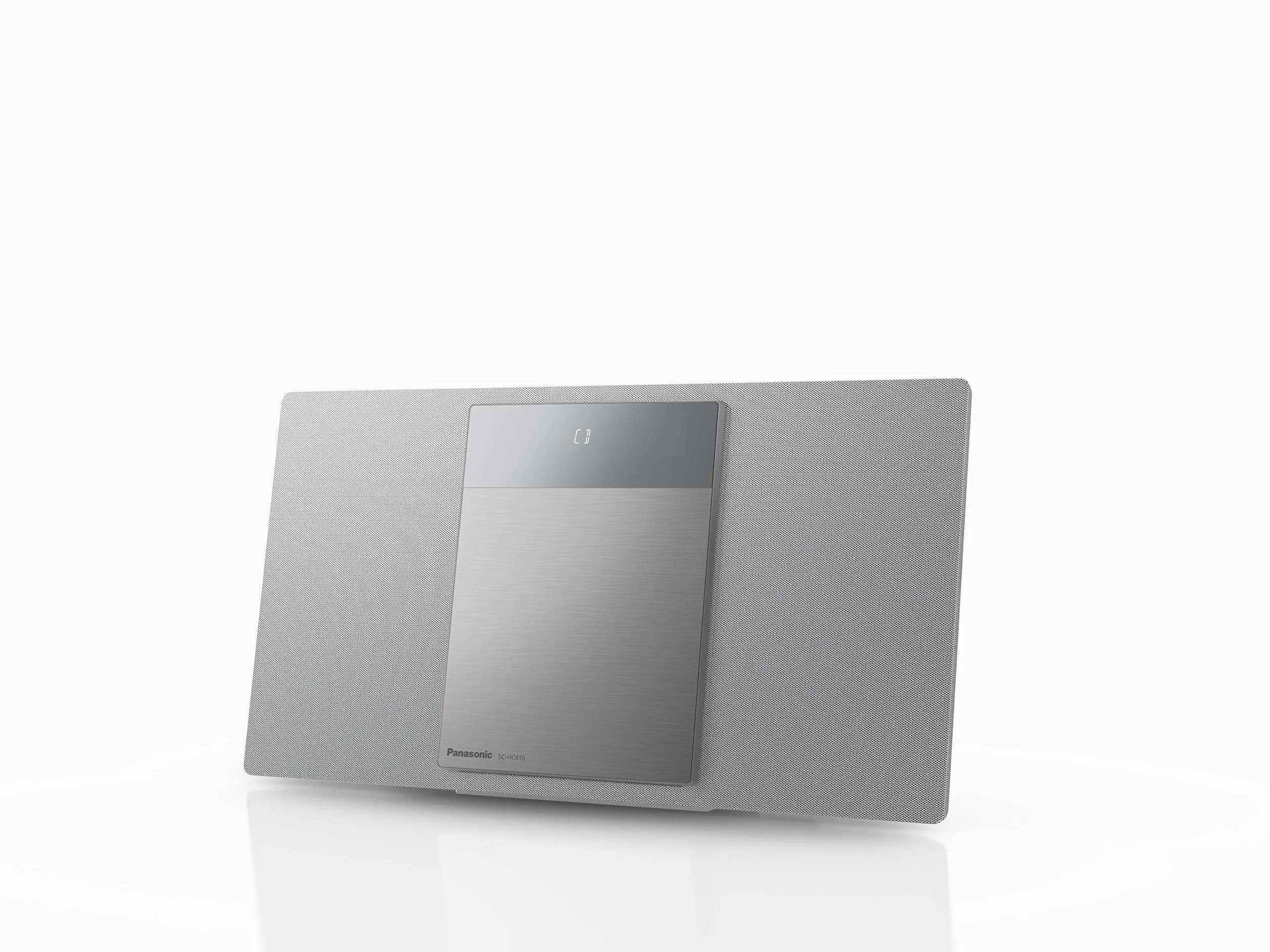 Panasonic SC-HC410EG-S Microcadena para Hogar 40 W Bluetooth USB Dual FM AUX 3.5 mm Space Tune Gris