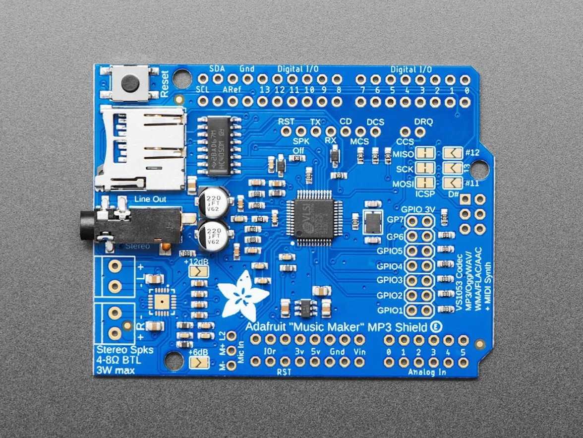 Adafruit Music Maker MP3 para Arduino