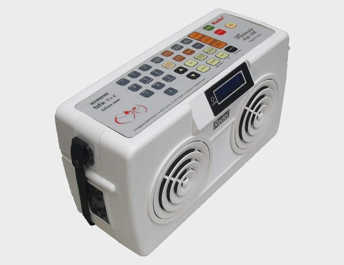 Radel Digi 108 Taalmala - Tabla electrónica, multicolor electronic tanpura/electronic tabla/digital Taal Tarnag/electronic Taal Tarnag/TAMBORA/ESRAJ/SITAR/Shruti Box/RADEL Saarang/harmonix
