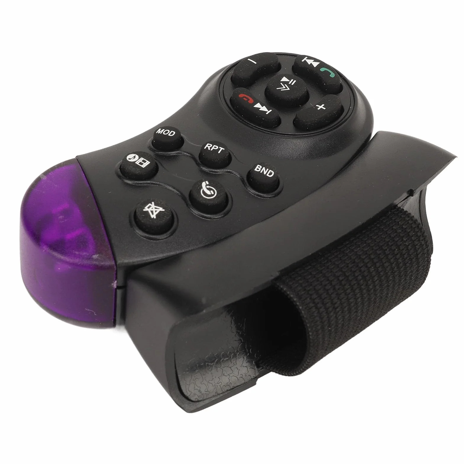 Alomejor Controlador de Volante Alcance 8M Reproductor DVD VCD Vehículos