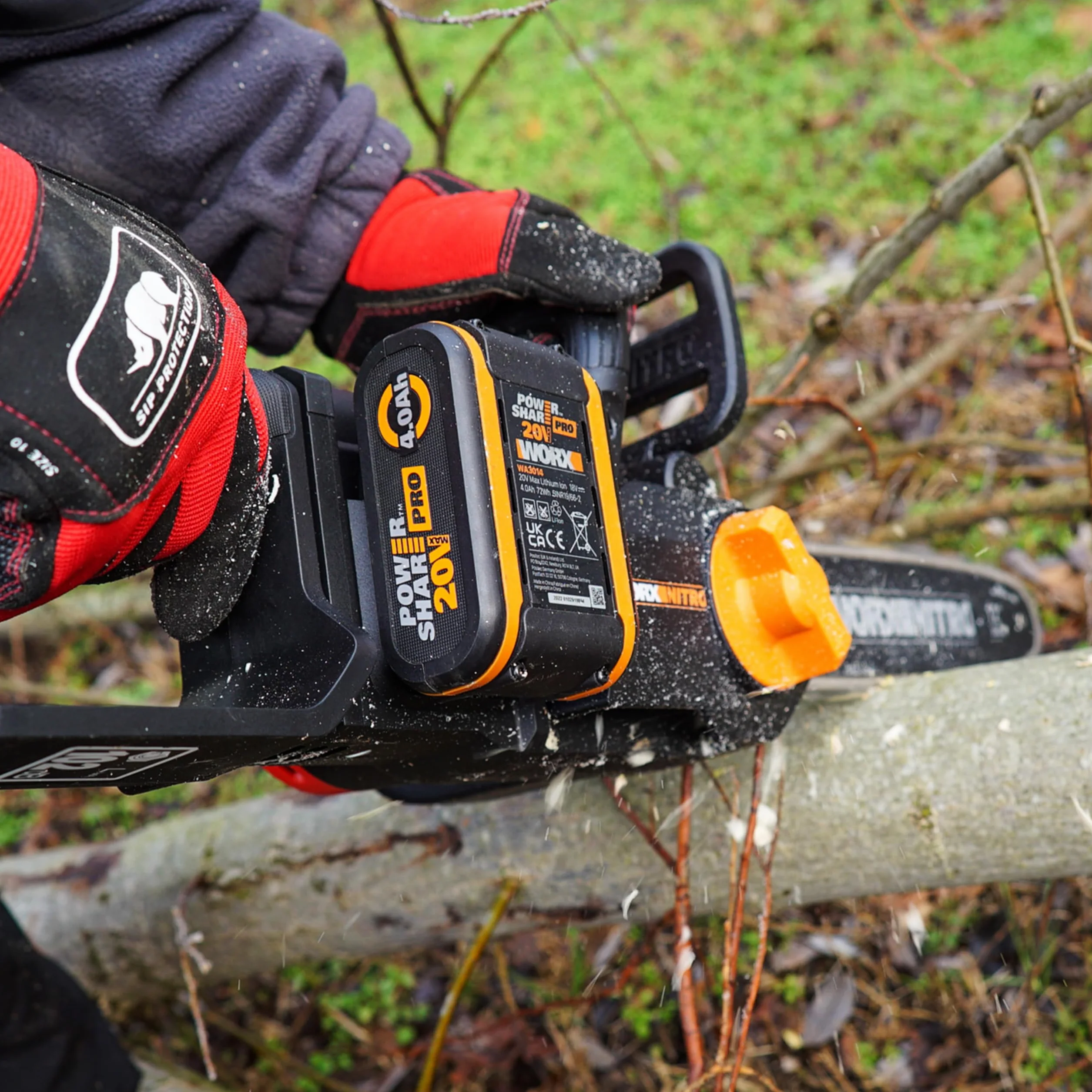 WORX PowerShare Pro WA3644 Batería Recargable Iones de Litio 20V 4,0 Ah