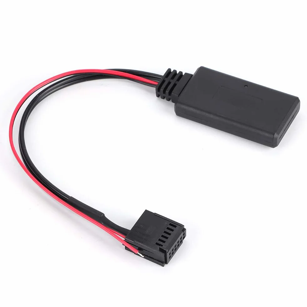 KIMISS Adaptador de Entrada Auxiliar Bluetooth-Duokon Módulo Bluetooth para Coche Cable AUX-IN Adaptador de Audio inalámbrico Apto para Focus/Mondeo/ 6000 CD
