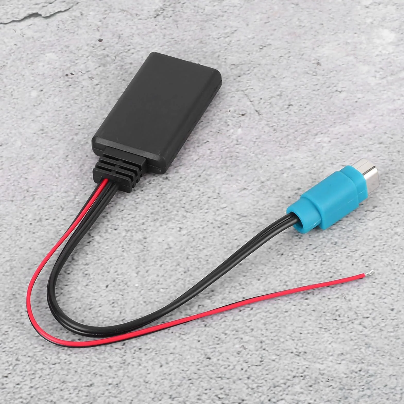 Interface Kce-400Bt Poste Alpine Akozon Cable Adaptador de Audio para Automóvil Adaptador Bluetooth AUX Cable de Audio Inalámbrico para Modelos 2009 de Velocidad Completa