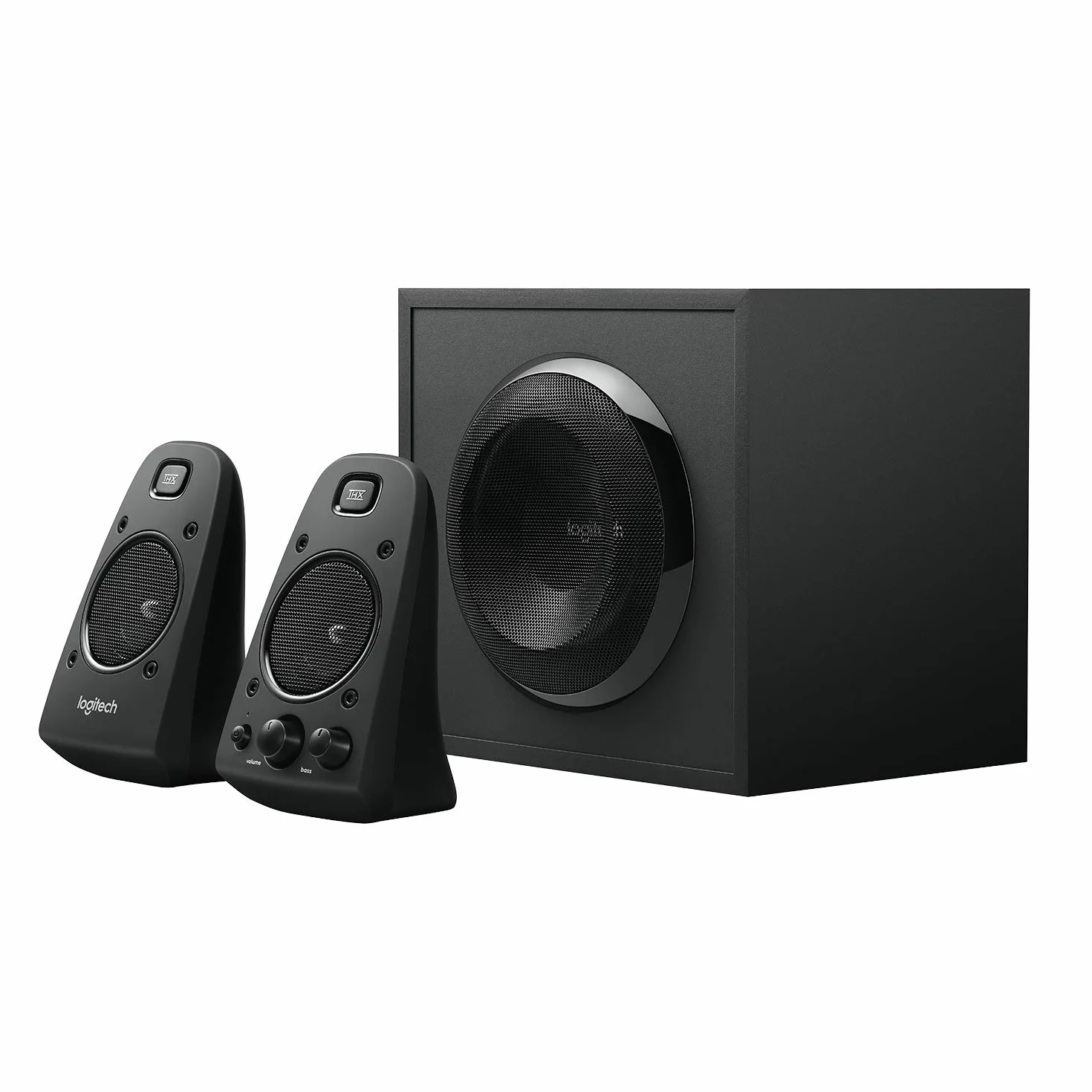 Logitech Z623 THX 2.1 Sistema de Altavoces con Subwoofer, 400 Vatios Pico, Graves Potentes, Entradas 3.5 mm/RCA, Enchufe UK
