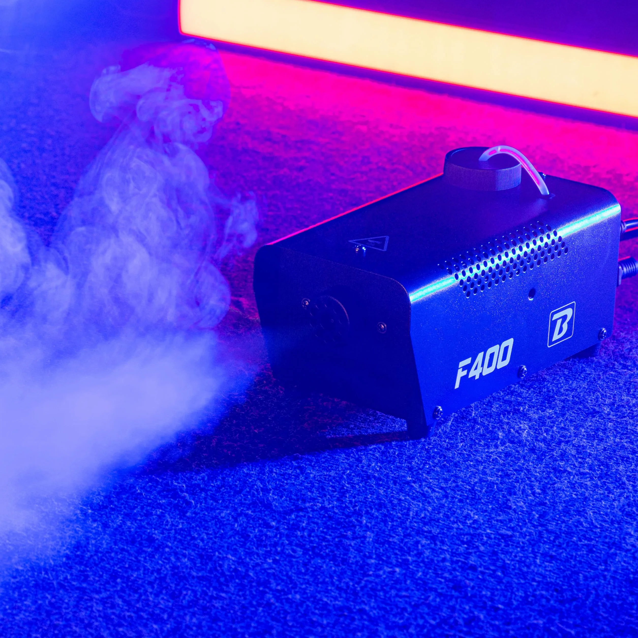 BOOMTONE Machine à fumée F400 noir