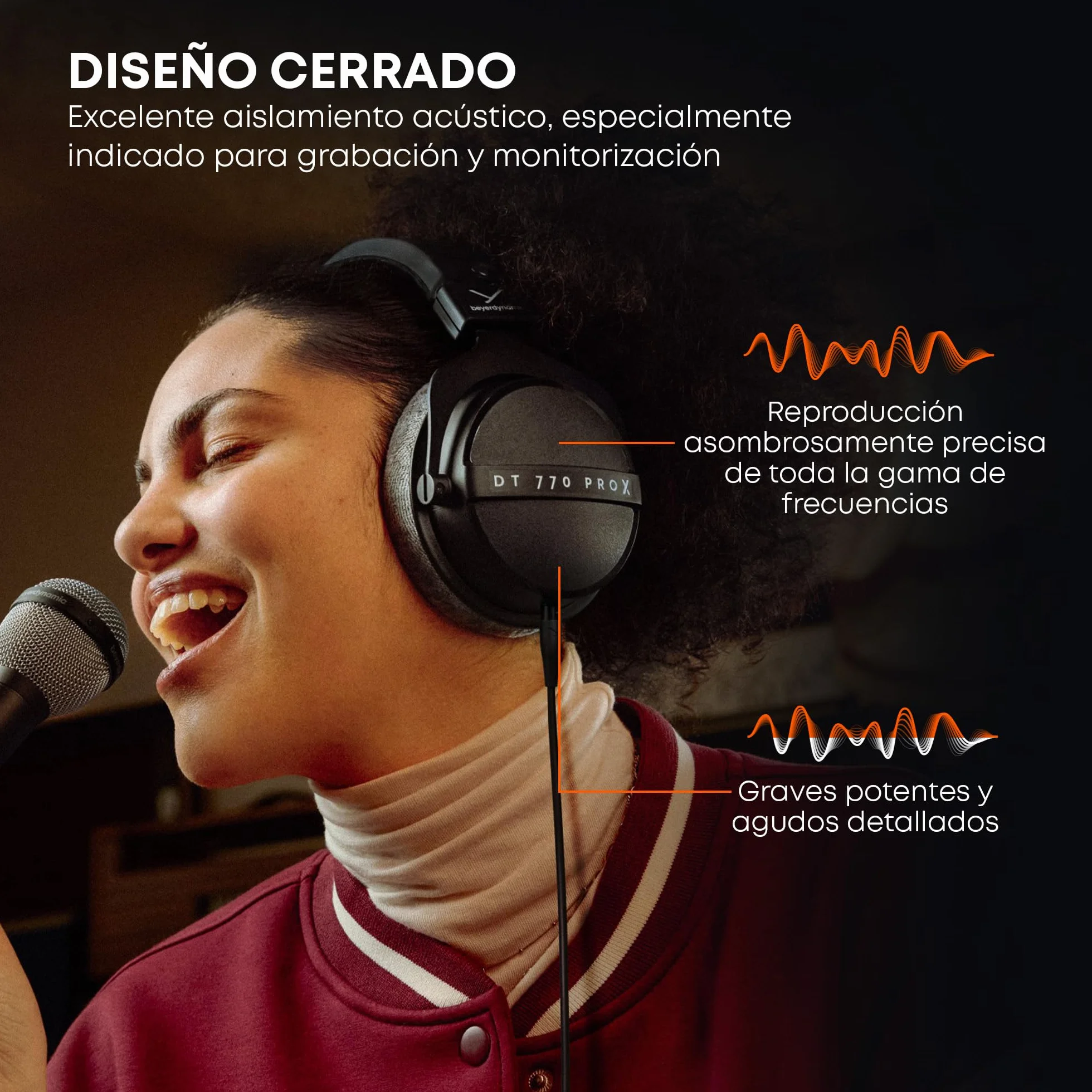 beyerdynamic DT 770 Pro X - Auriculares de Estudio para grabación y monitoreo (Cerrados)