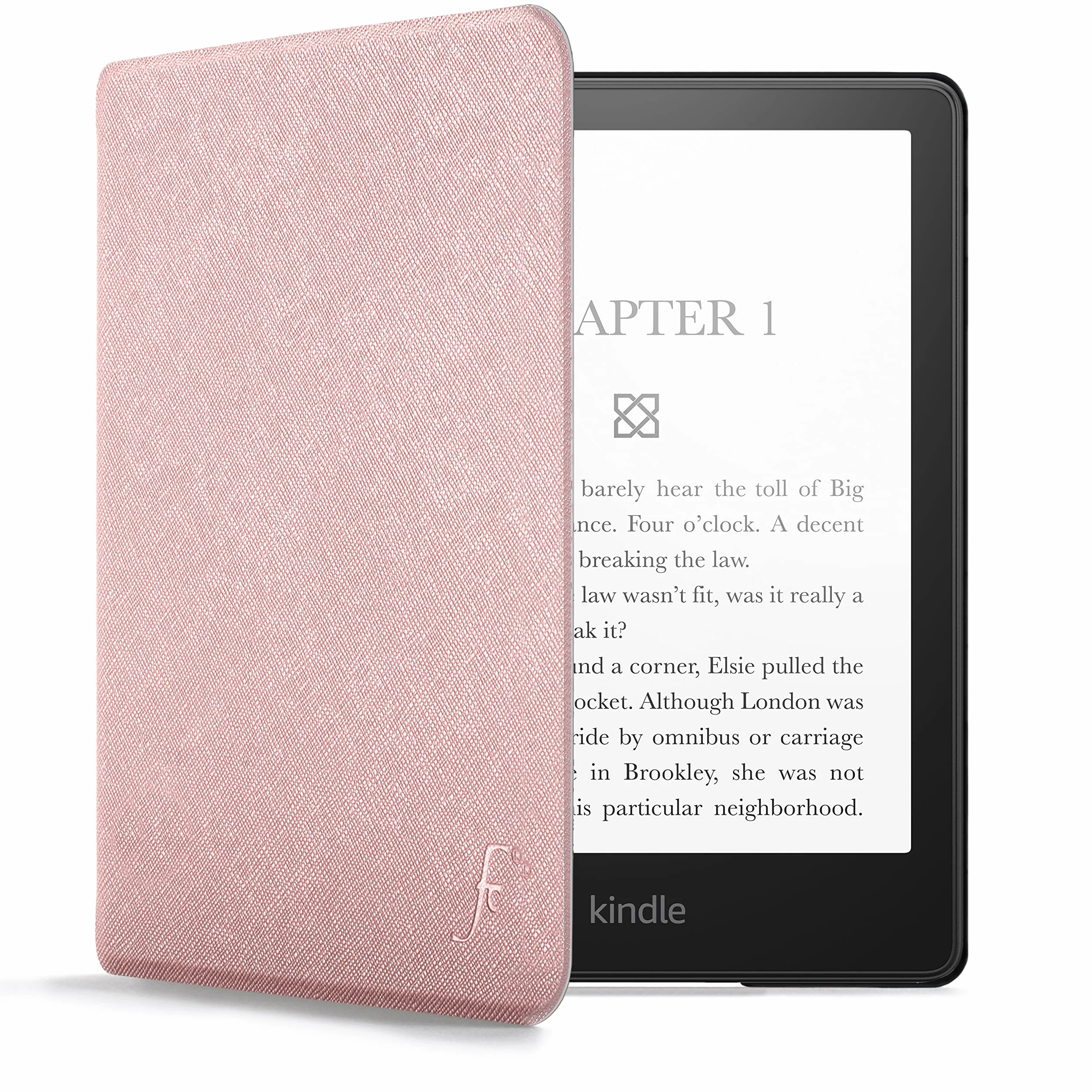 Forefront Cases Funda para Amazon Kindle Paperwhite 6.8" (11.ª Generación, 2021) - Delgado Ligera y Protectora - Smart Auto Sueño - Oro Rosa