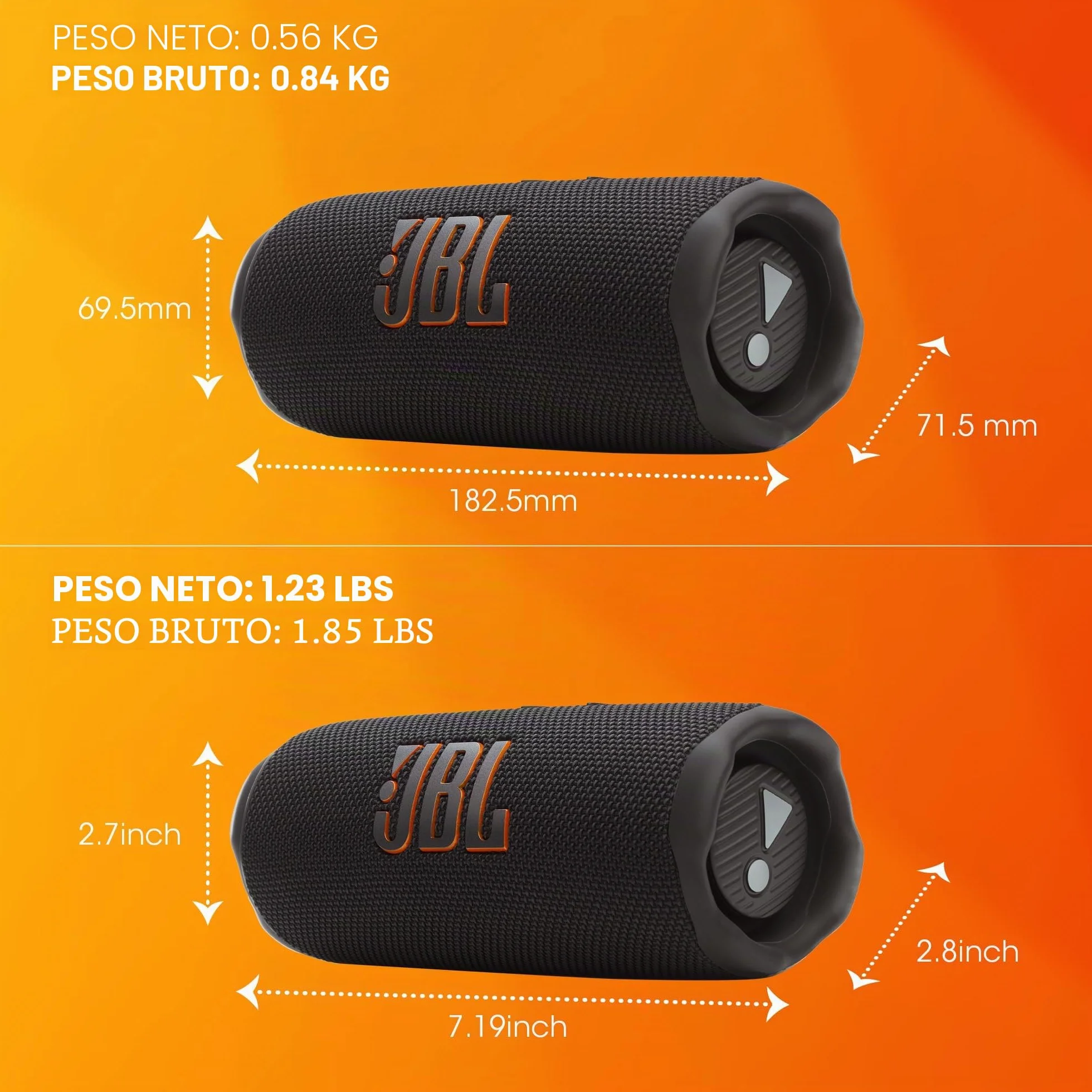 JBL Flip 7 Altavoz Bluetooth 35W
