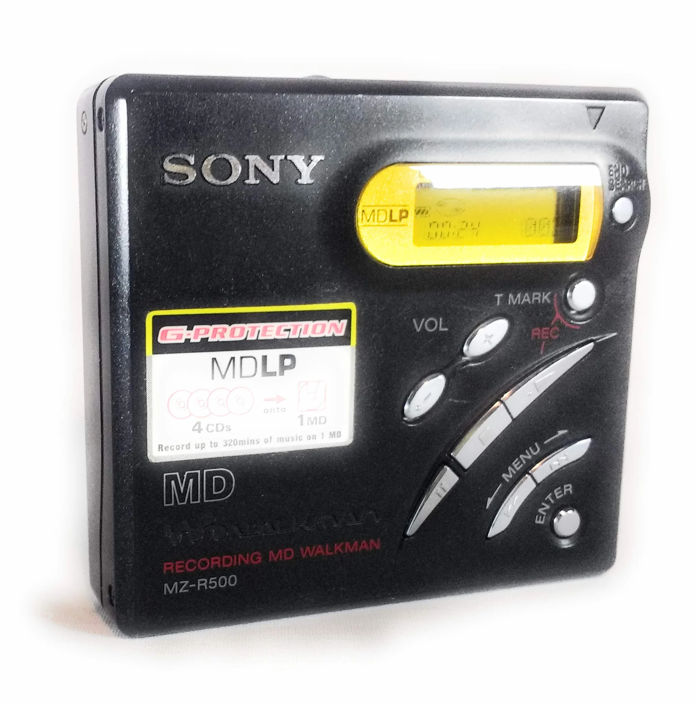Sony Mini Reproductor de Discos portátil MZ-R 500