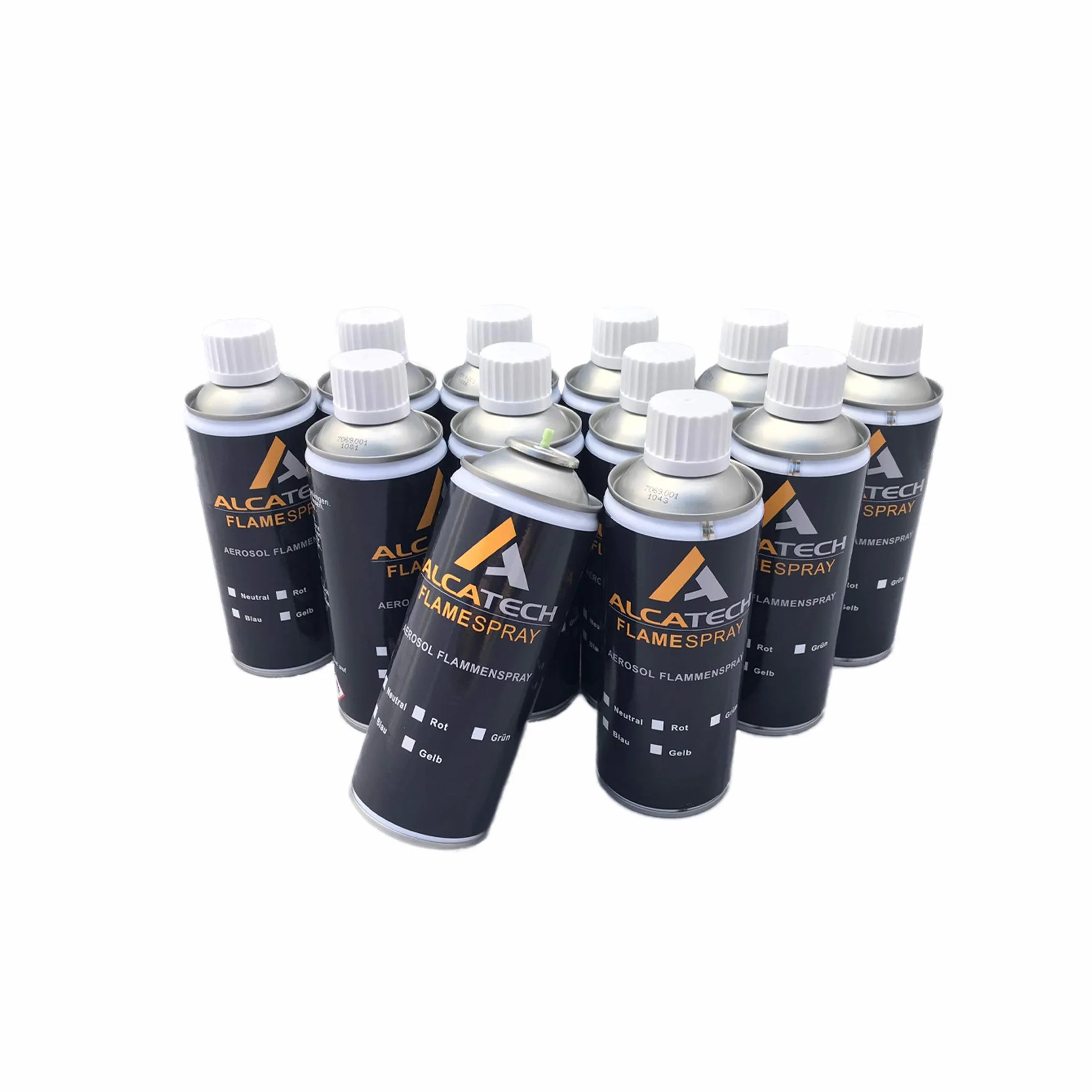 12 aerosoles de llama para proyector Flame Colossus
