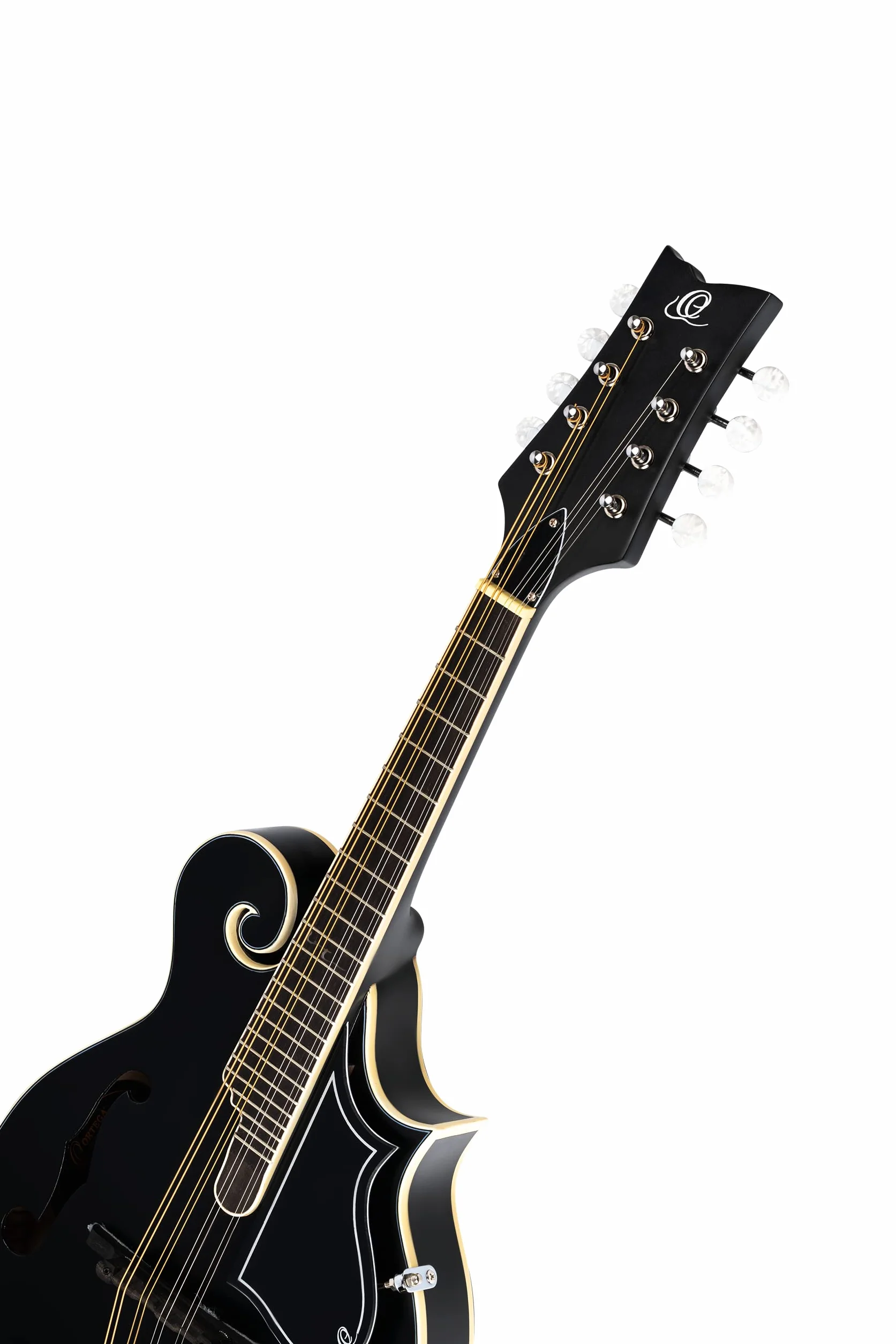 ORTEGA Mandolin F-Style Series Incluye funda BK Negro RMFE40SBK
